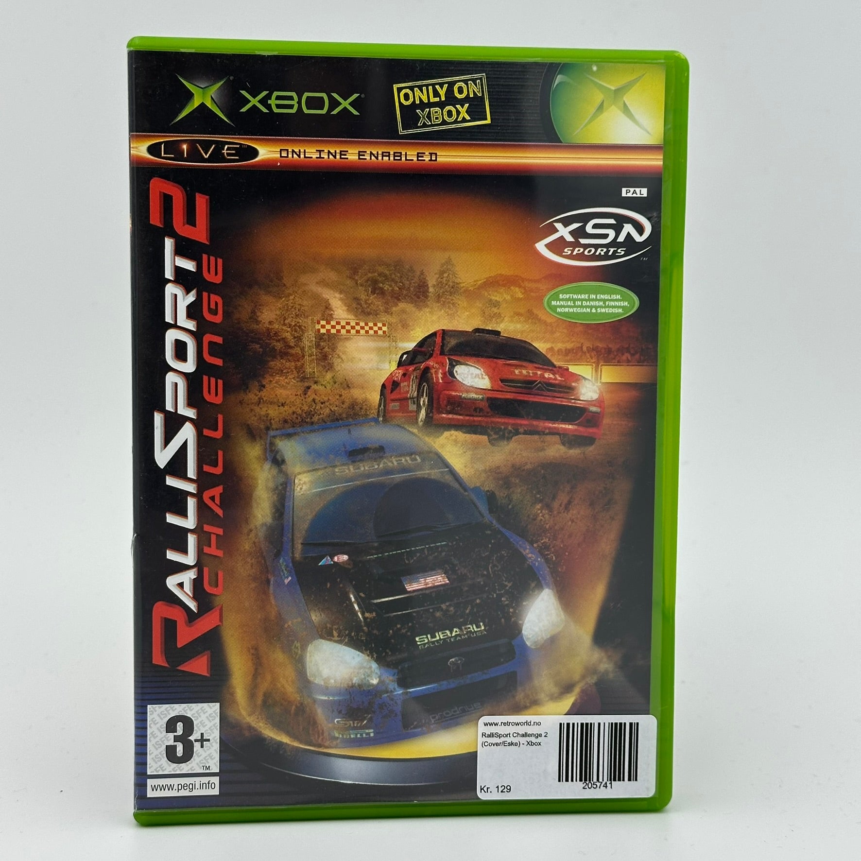 RalliSport Challenge 2 (Cover/Eske) - Xbox