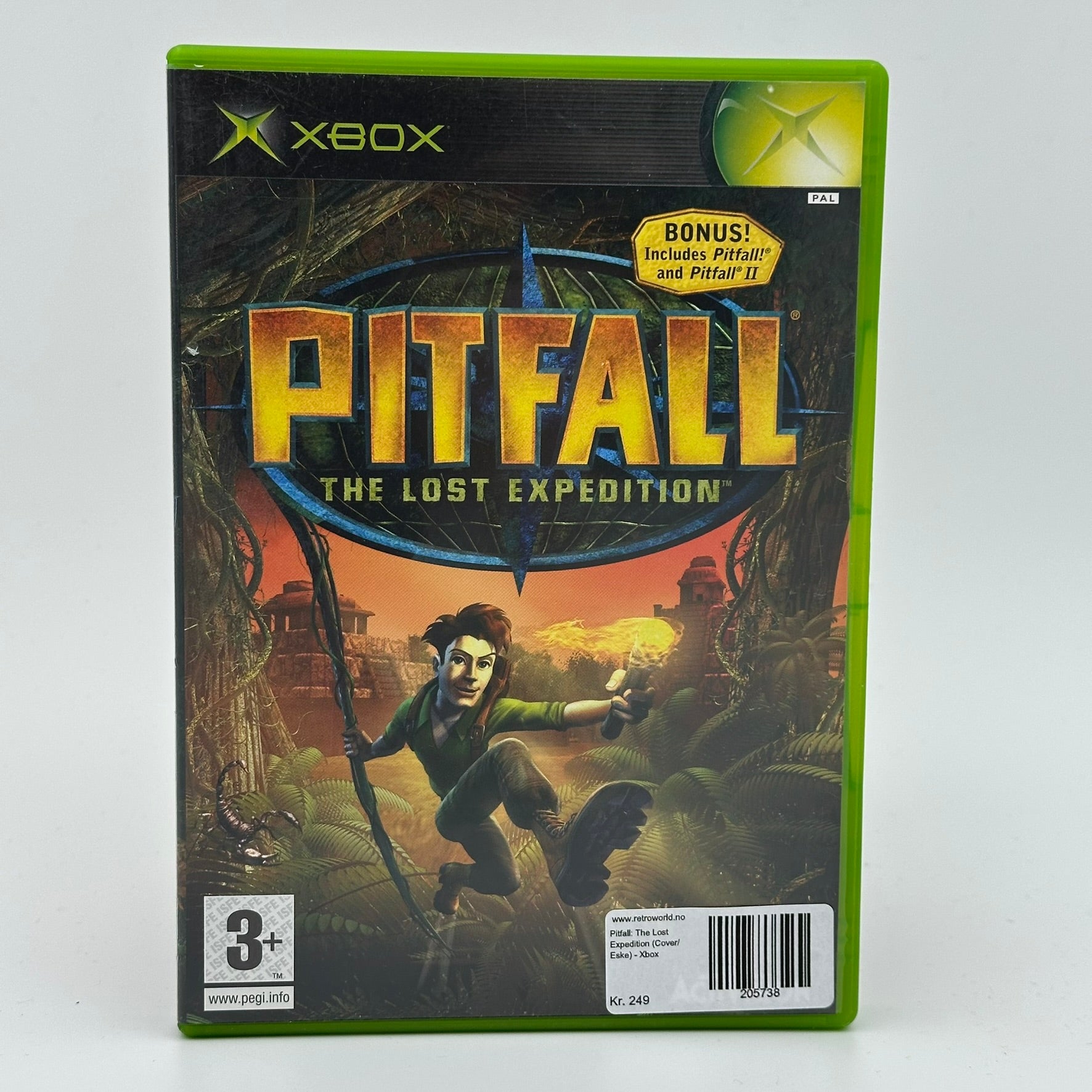 Pitfall: The Lost Expedition (Cover/Eske) - Xbox