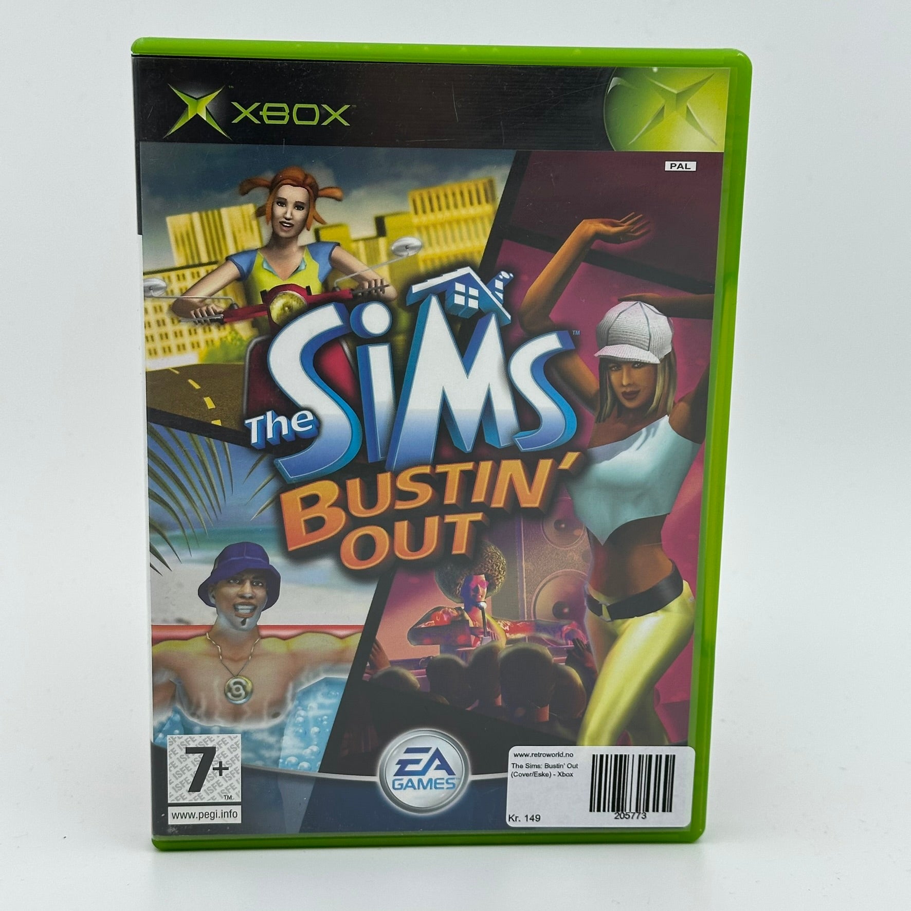 The Sims: Bustin' Out (Cover/Eske) - Xbox