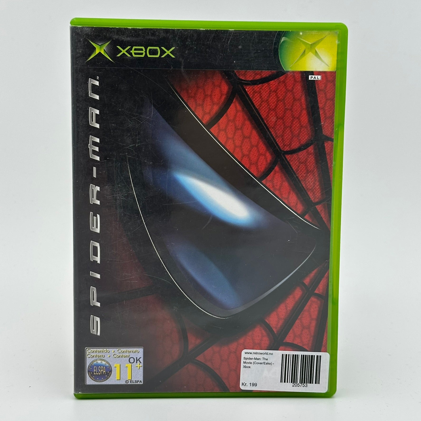 Spider-Man: The Movie (Cover/Eske) - Xbox
