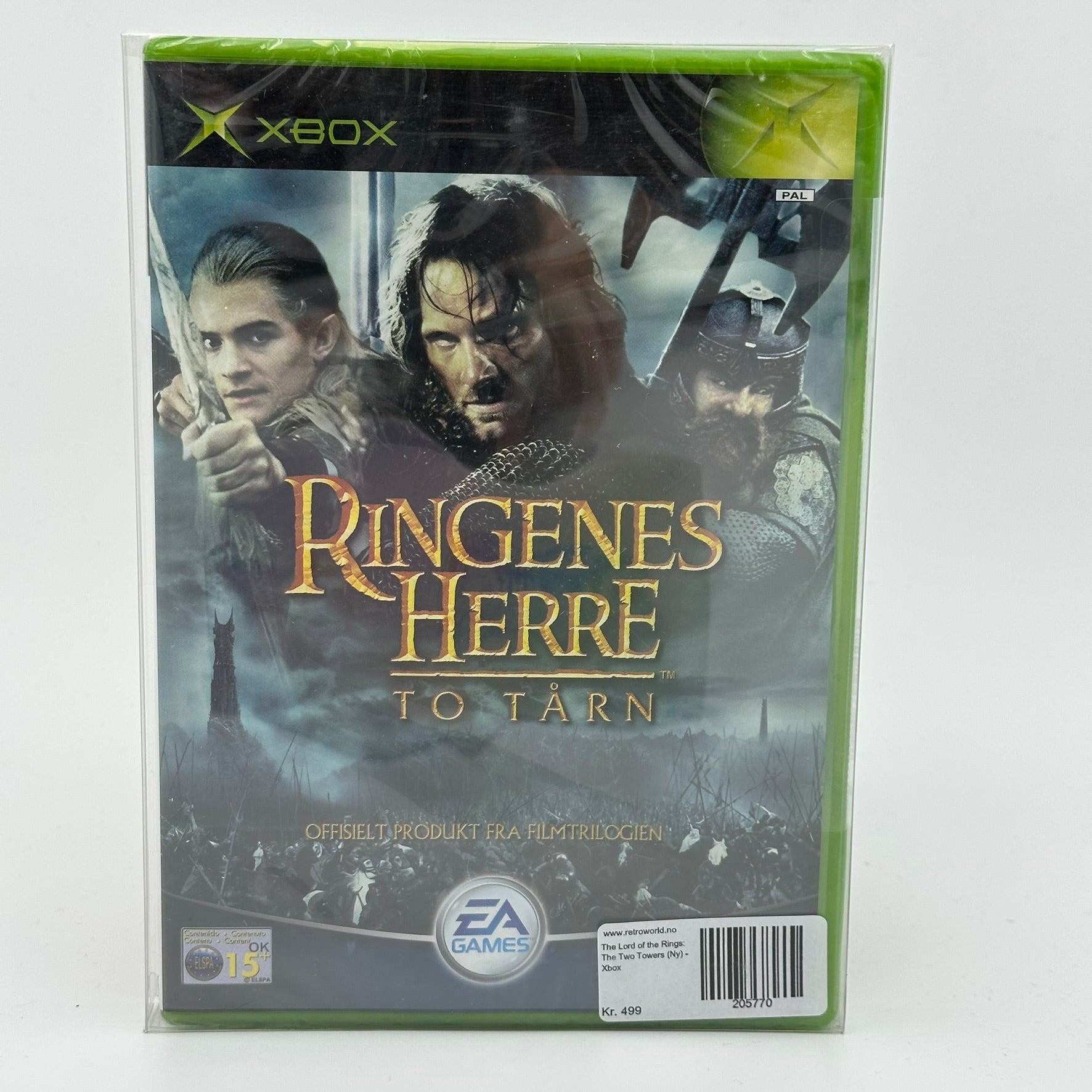 The Lord of the Rings: The Two Towers / To Tårn Norsk Utgave (Ny) - Xbox