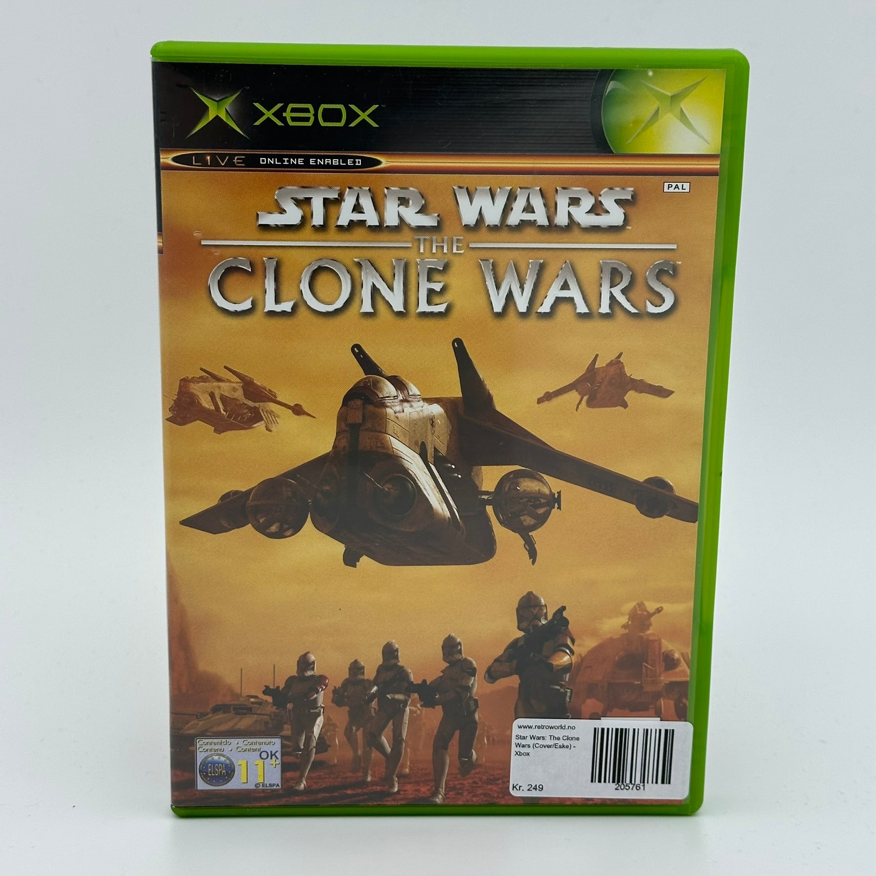Star Wars: The Clone Wars (Cover/Eske) - Xbox
