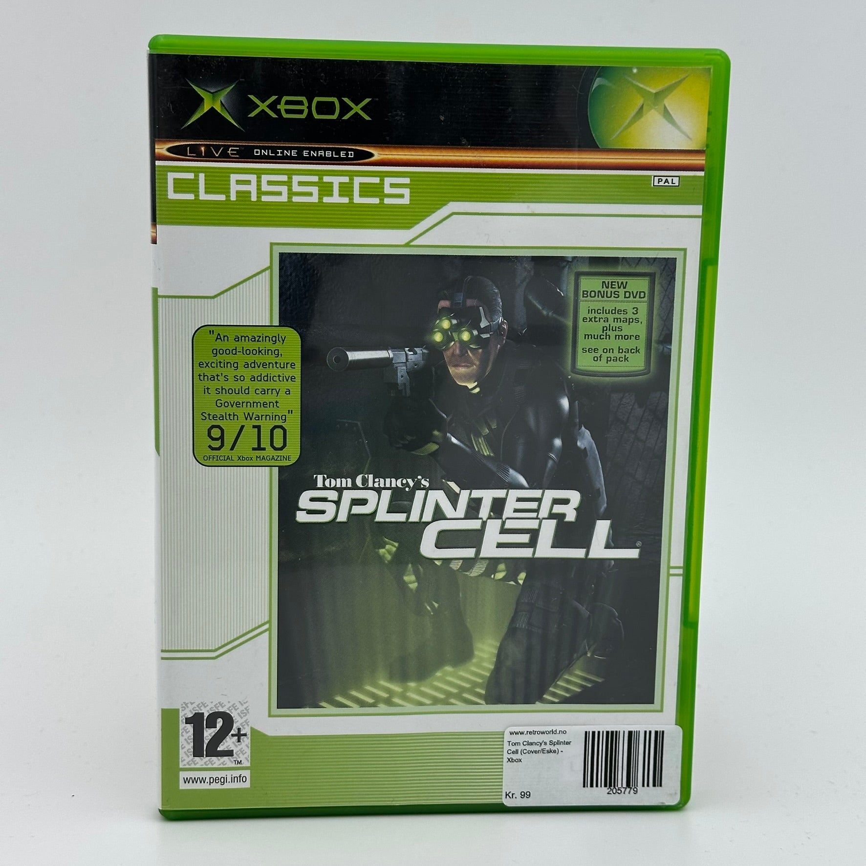 Tom Clancy's Splinter Cell (Cover/Eske) - Xbox