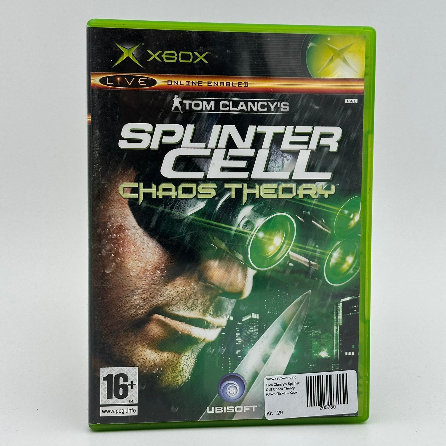 Tom Clancy's Splinter Cell Chaos Theory (Cover/Eske) - Xbox
