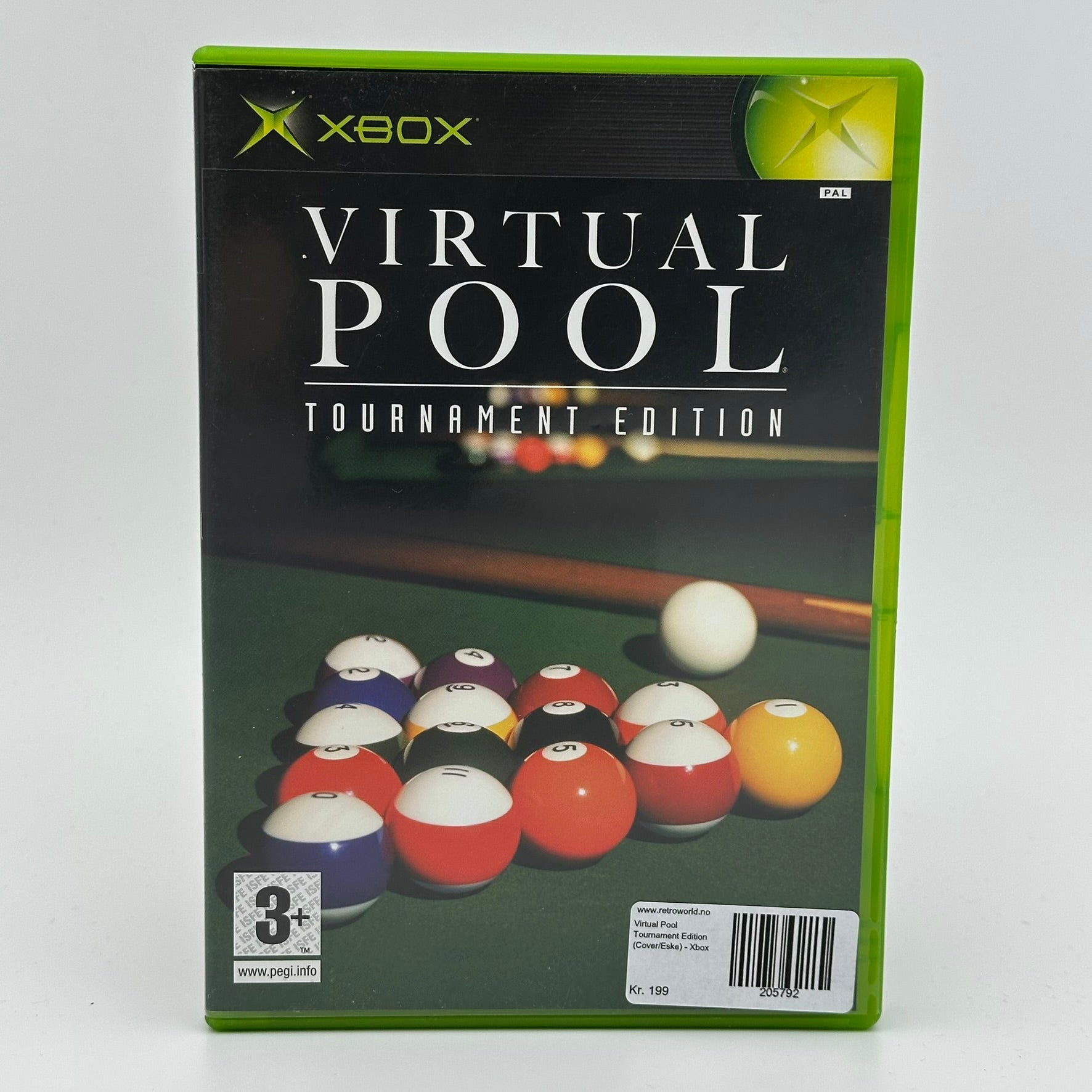 Virtual Pool Tournament Edition (Cover/Eske) - Xbox