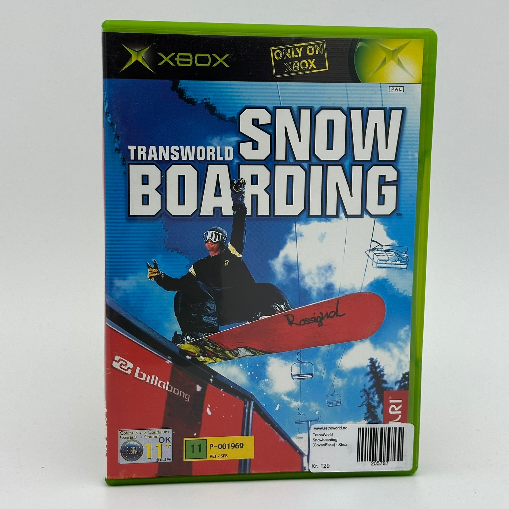 TransWorld Snowboarding (Cover/Eske) - Xbox