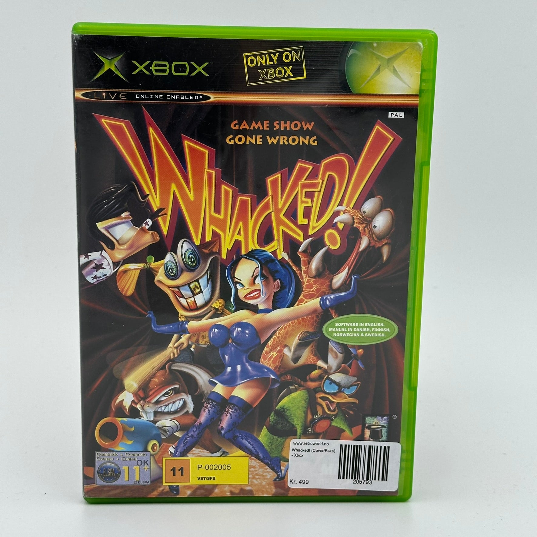 Whacked! (Cover/Eske) - Xbox