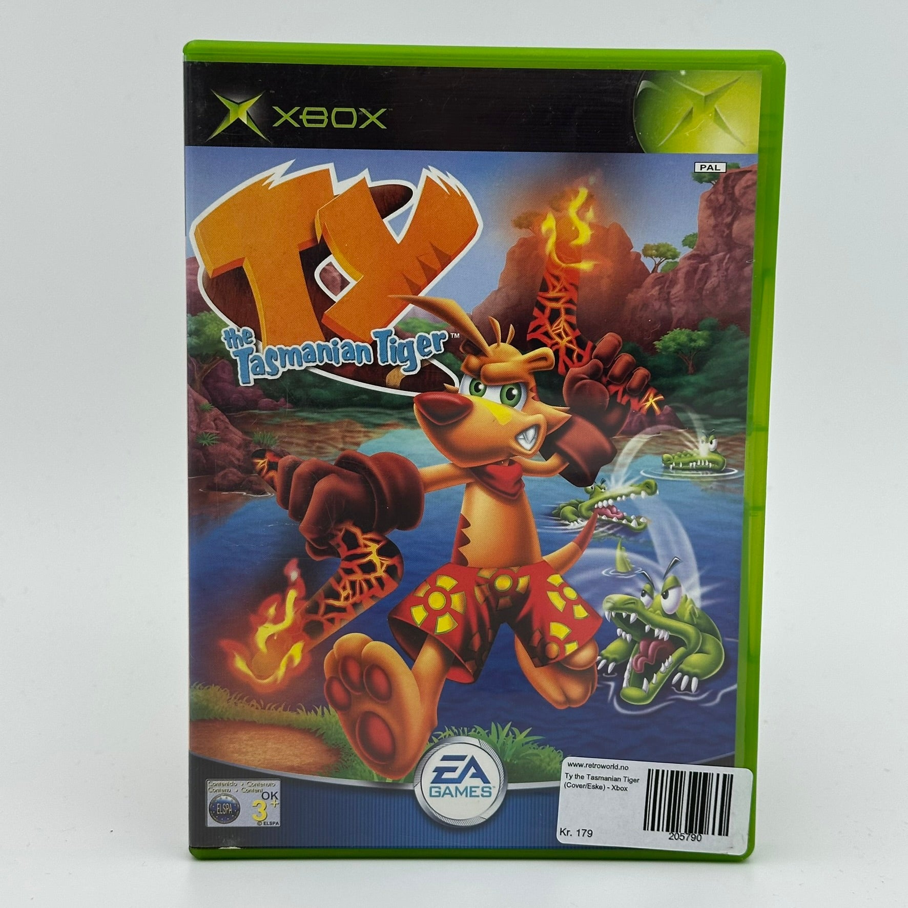 Ty the Tasmanian Tiger (Cover/Eske) - Xbox