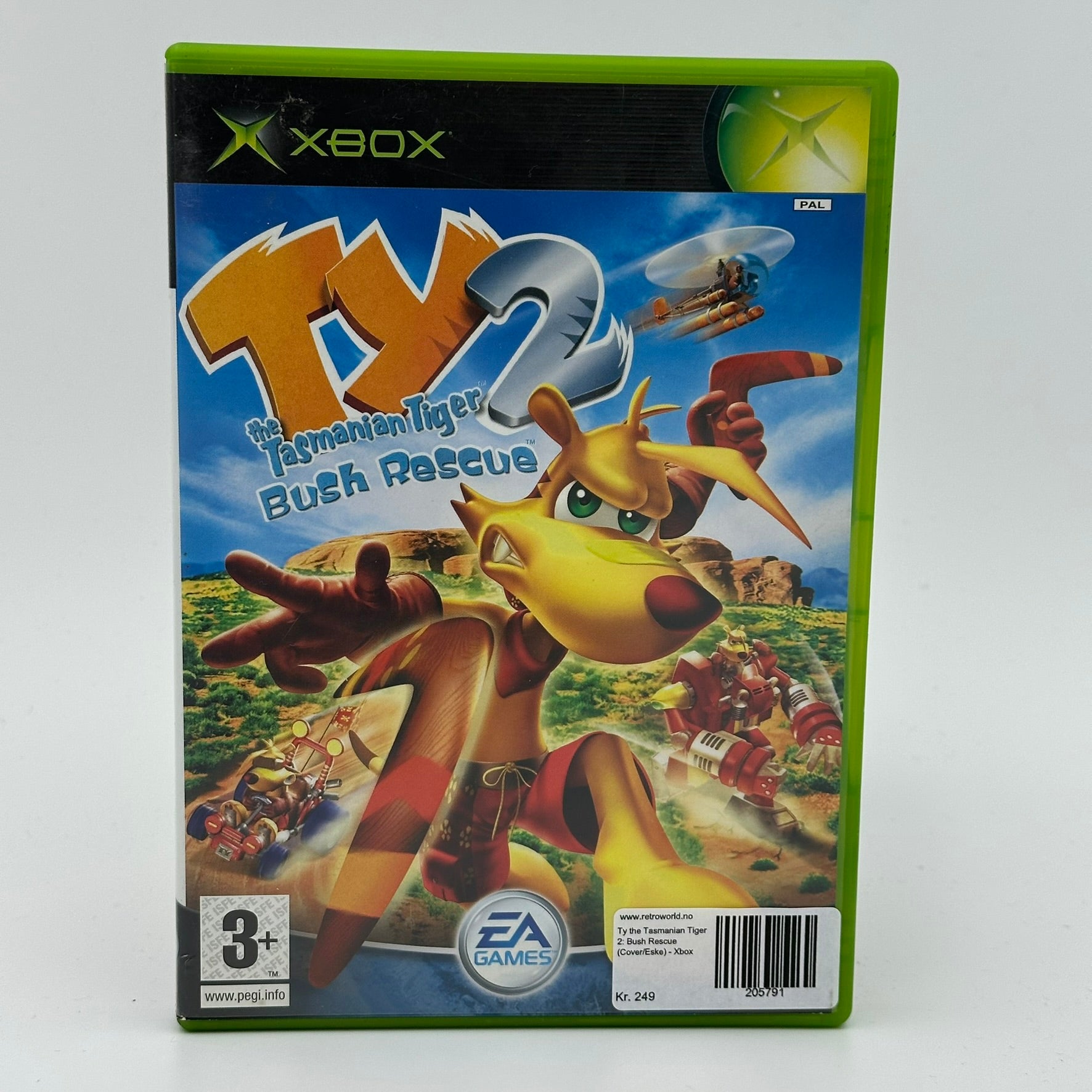 Ty the Tasmanian Tiger 2: Bush Rescue (Cover/Eske) - Xbox