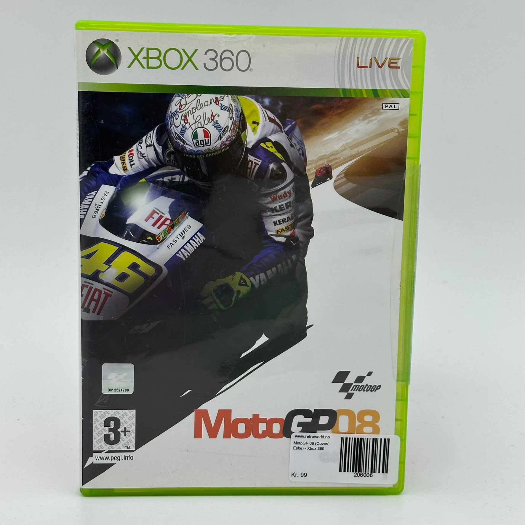 MotoGP 08 (Cover/Eske) - Xbox 360