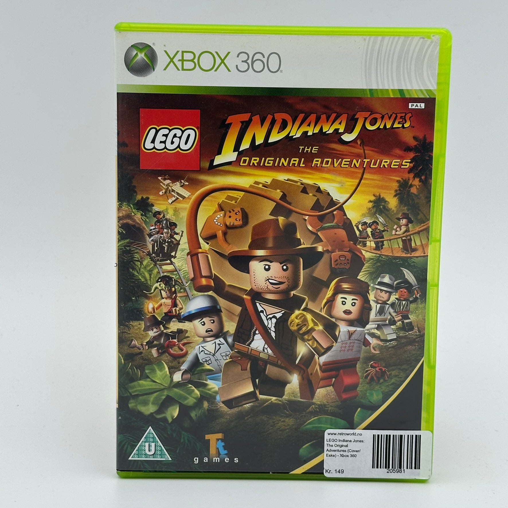 LEGO Indiana Jones: The Original Adventures (Cover/Eske) - Xbox 360