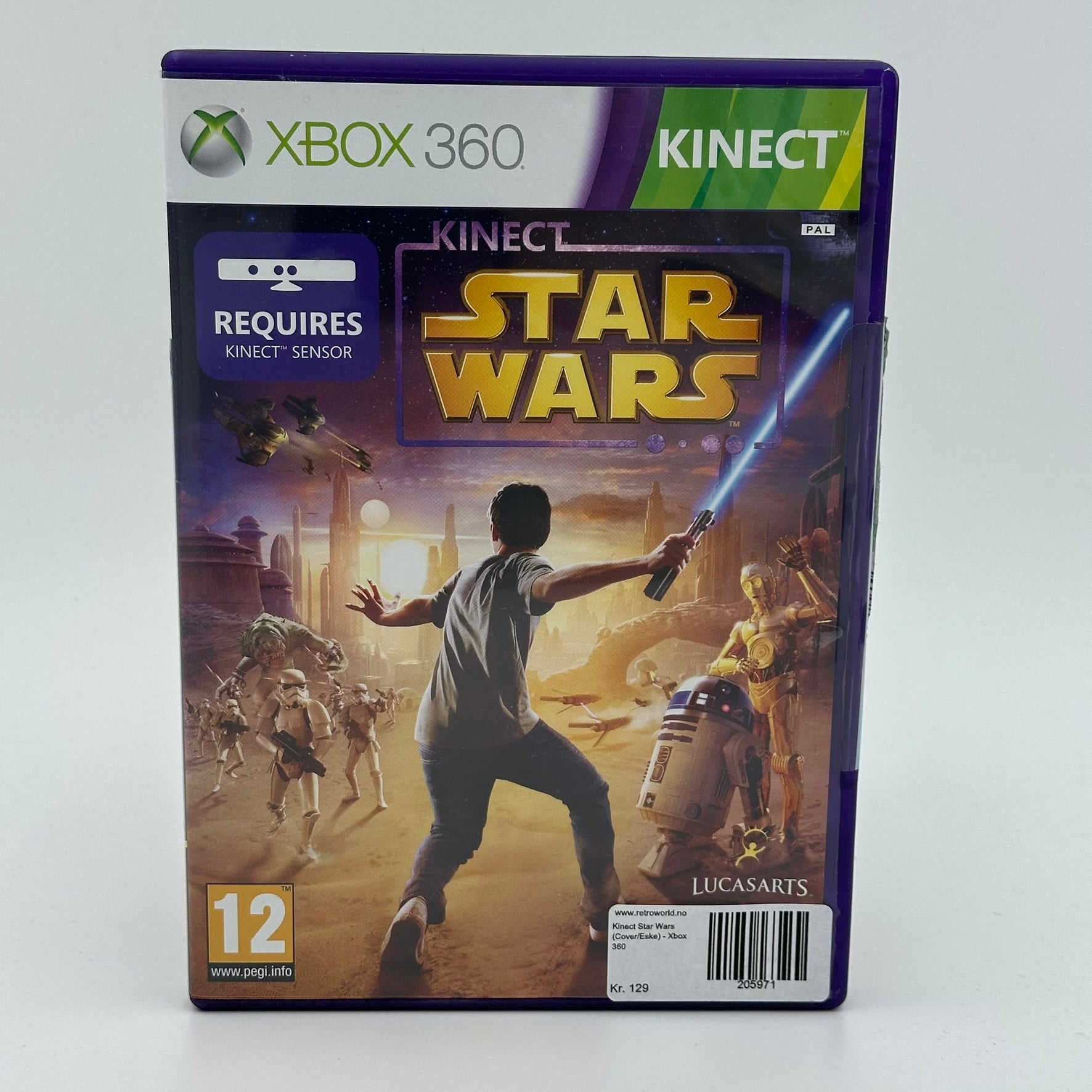 Kinect Star Wars (Cover/Eske) - Xbox 360