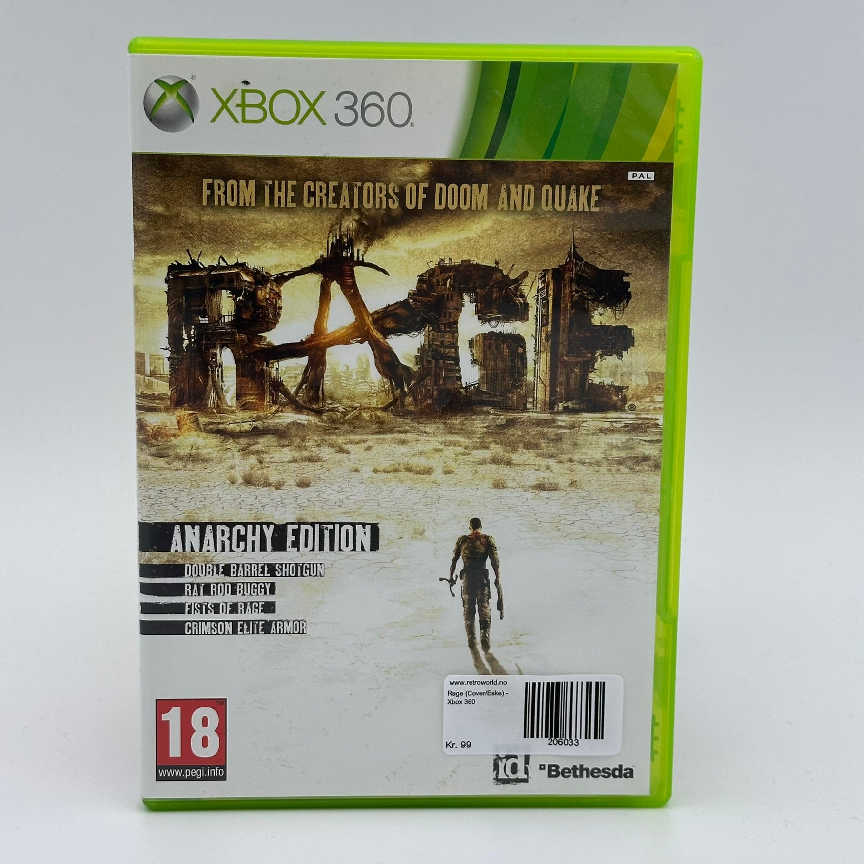 Rage (Cover/Eske) - Xbox 360