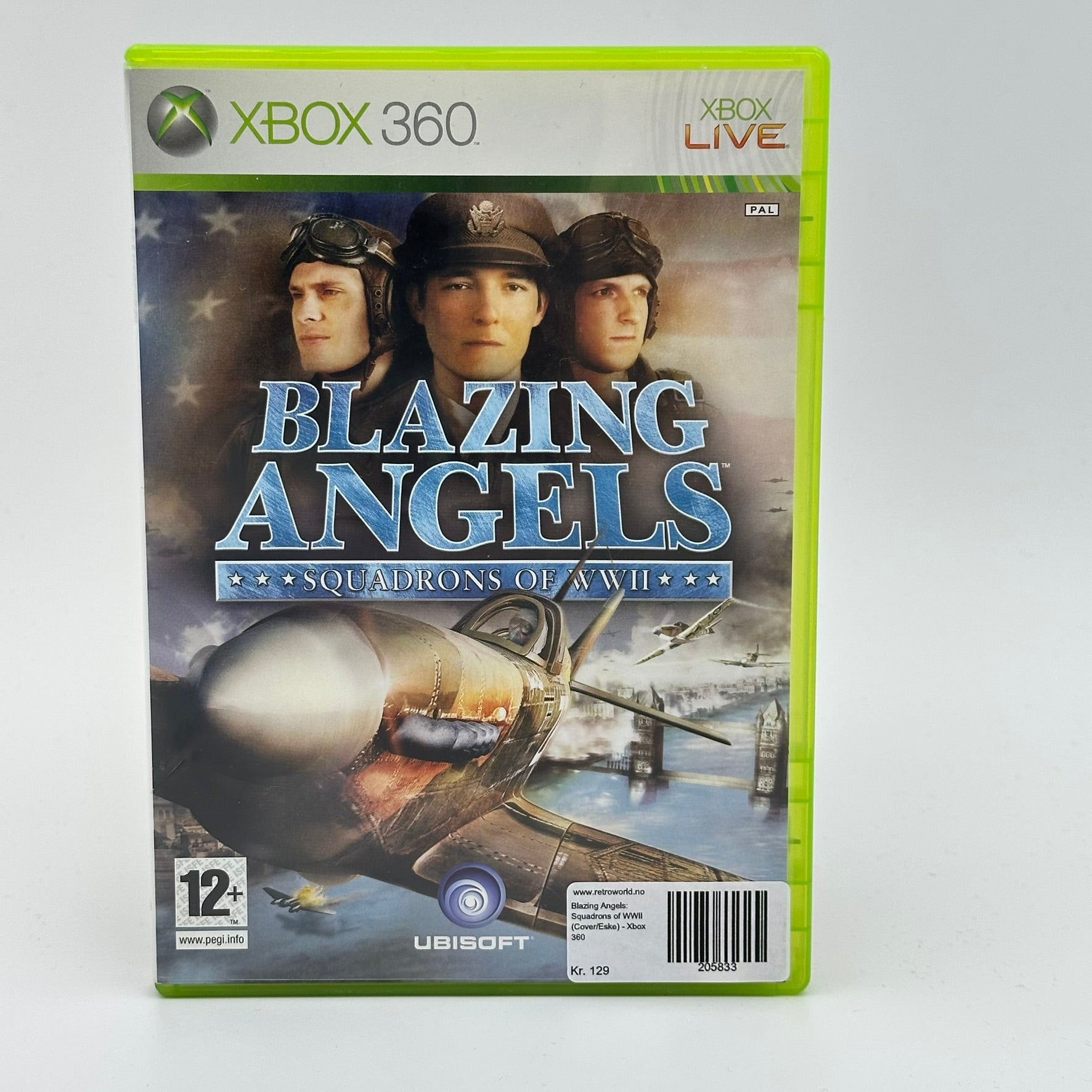 Blazing Angels: Squadrons of WWII (Cover/Eske) - Xbox 360