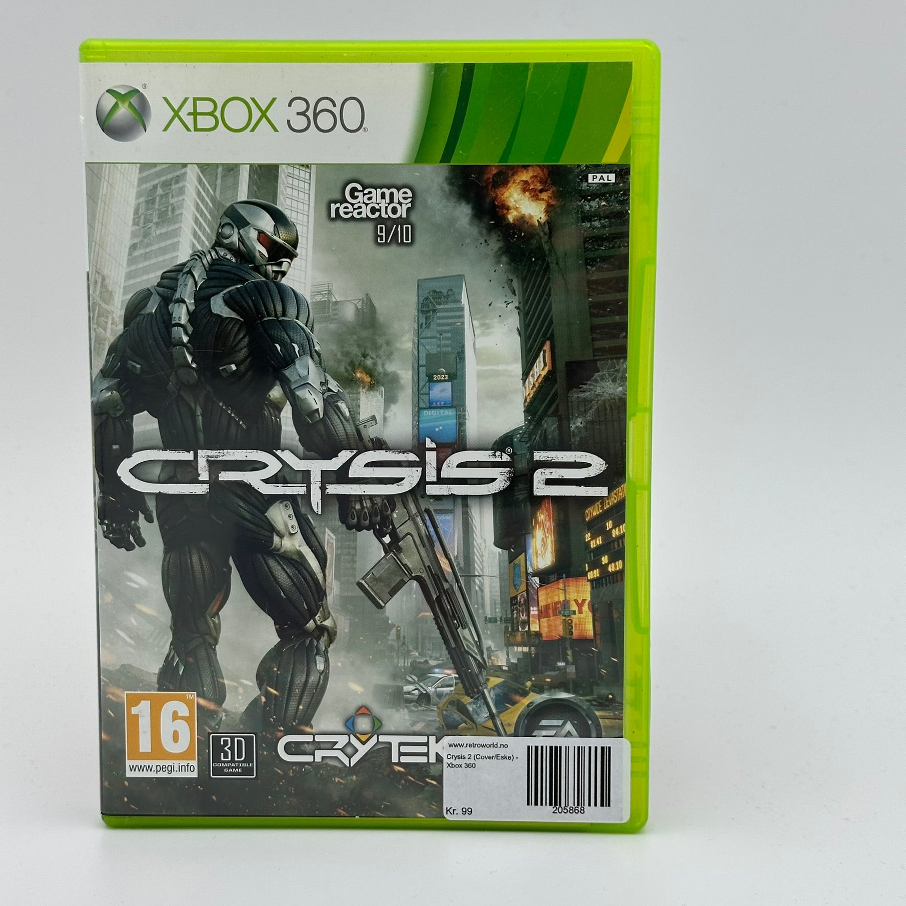 Crysis 2 (Cover/Eske) - Xbox 360