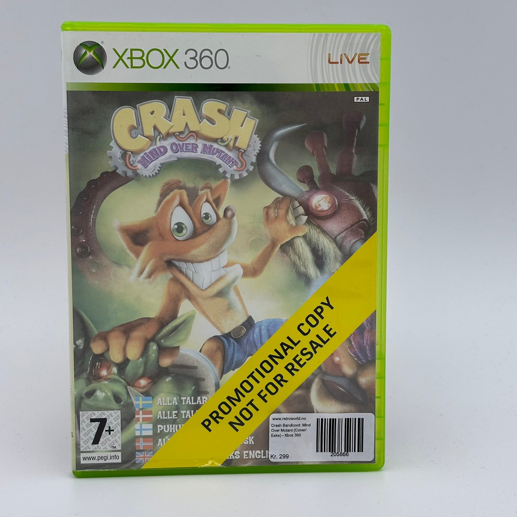 Crash Bandicoot: Mind Over Mutant (Cover/Eske) - Xbox 360