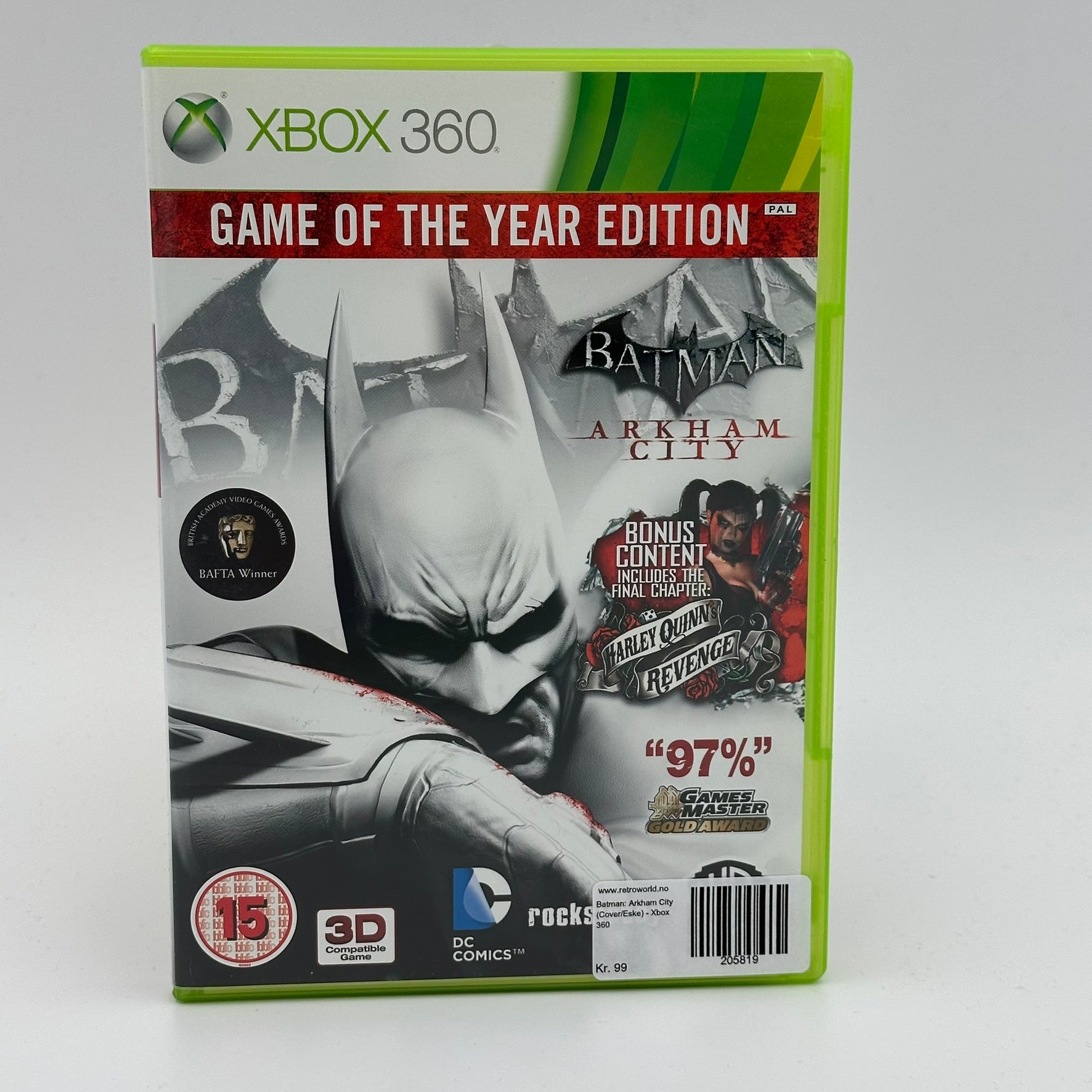 Batman: Arkham City (Cover/Eske) - Xbox 360