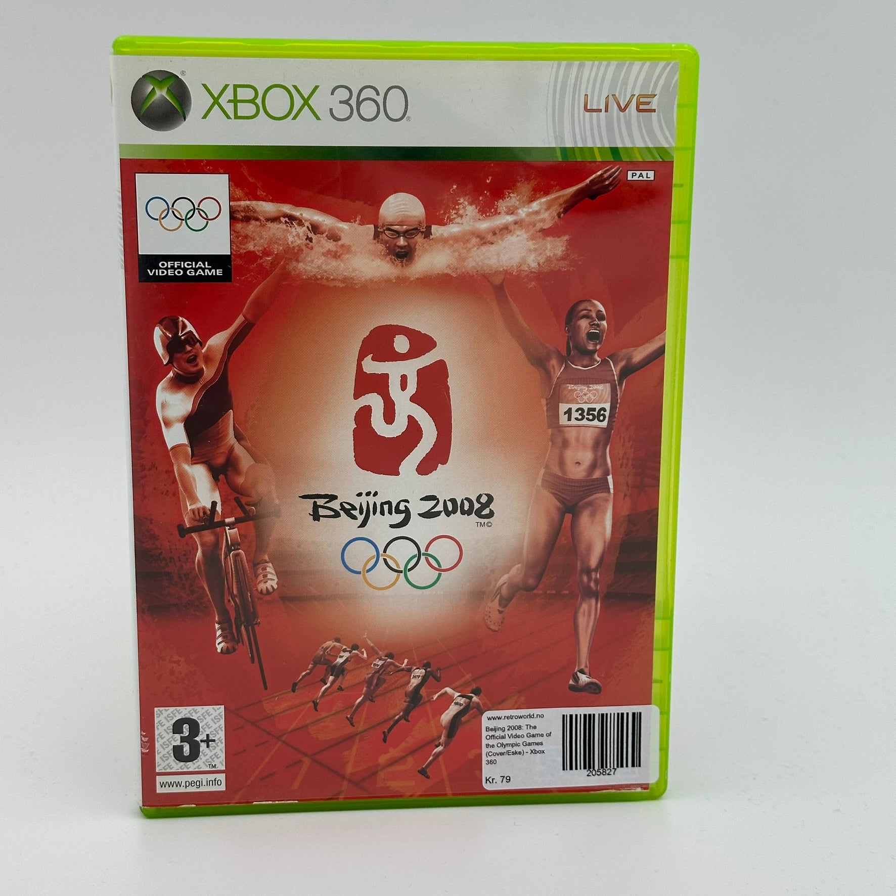 Beijing 2008: The Official Video Game of the Olympic Games (Cover/Eske) - Xbox 360