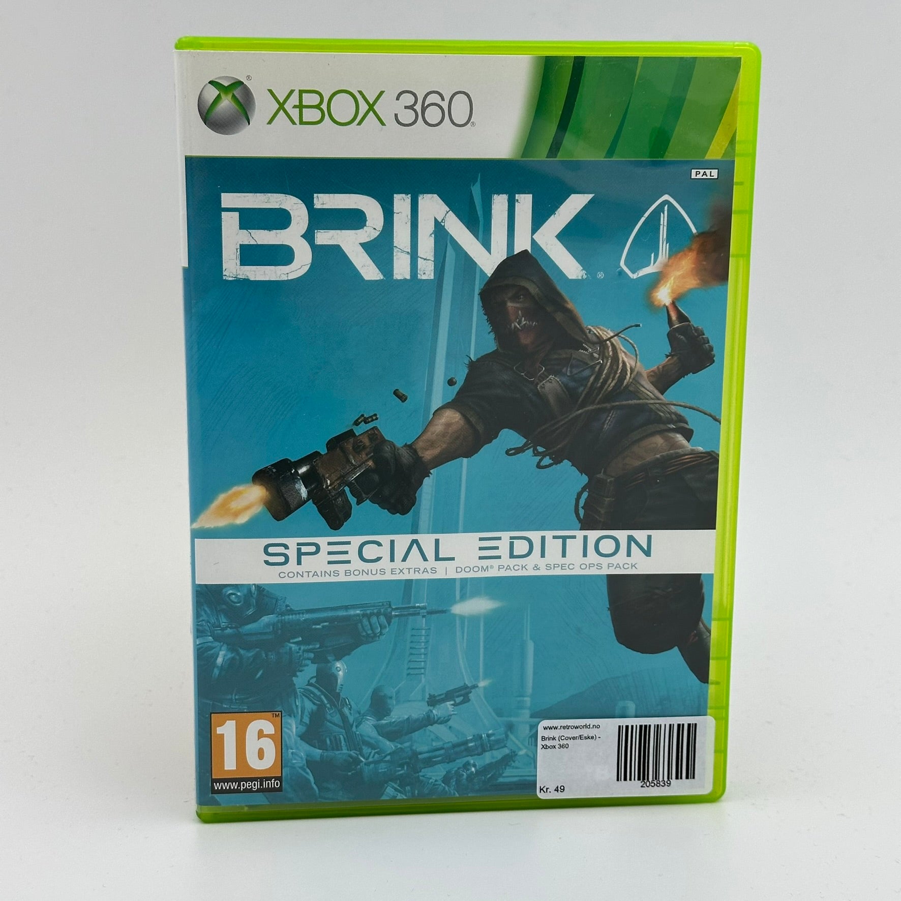 Brink (Cover/Eske) - Xbox 360