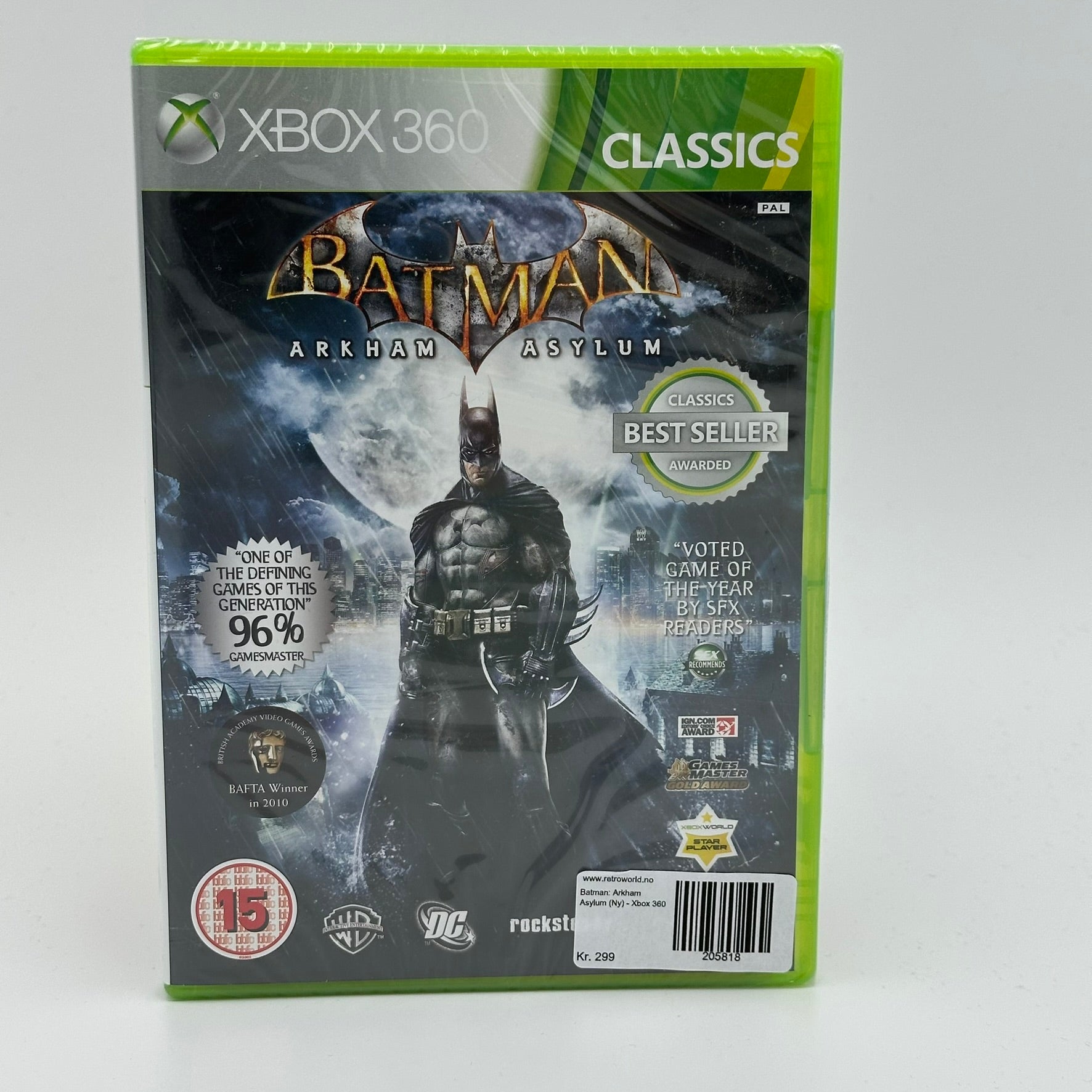 Batman: Arkham Asylum (Ny) - Xbox 360
