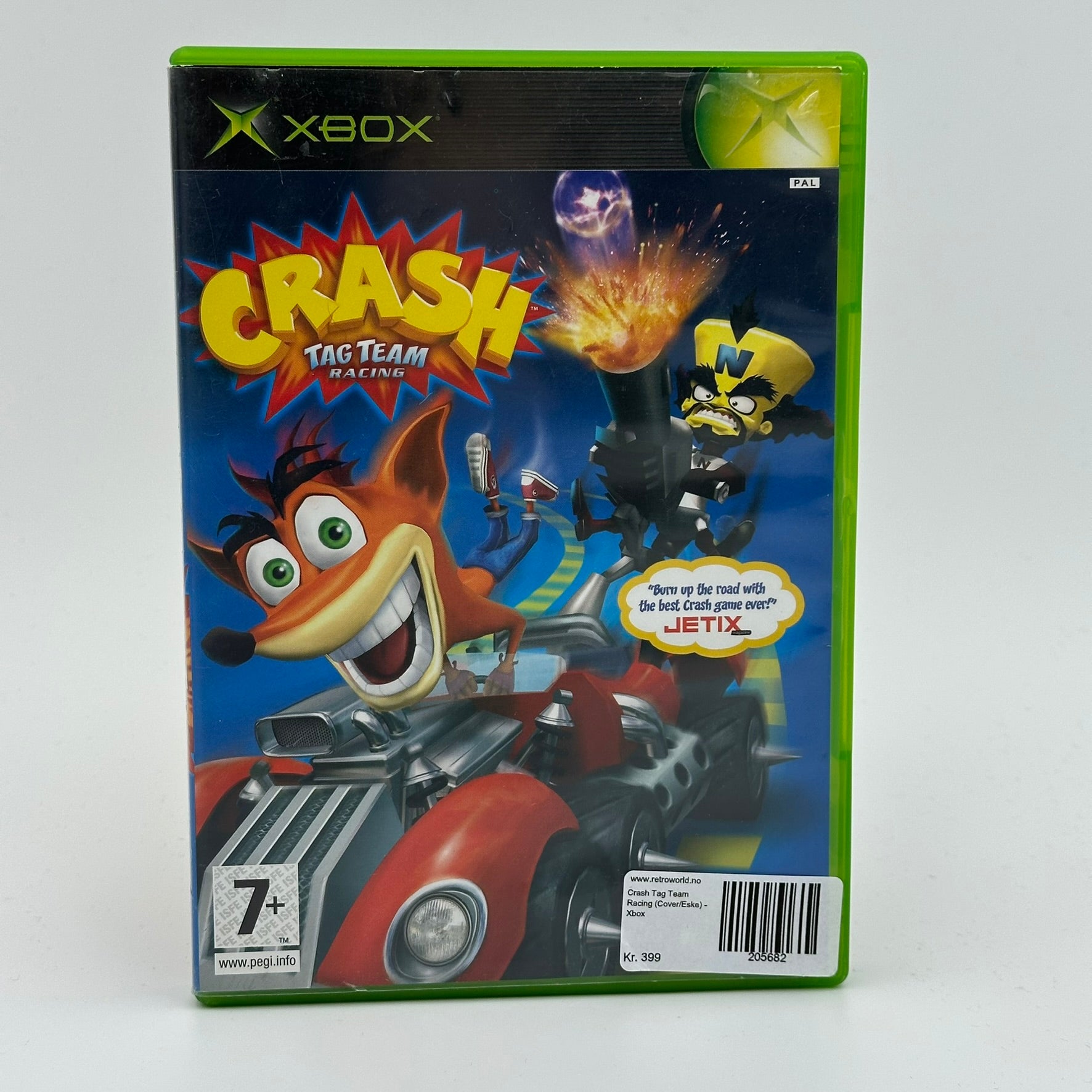 Crash Tag Team Racing (Cover/Eske) - Xbox