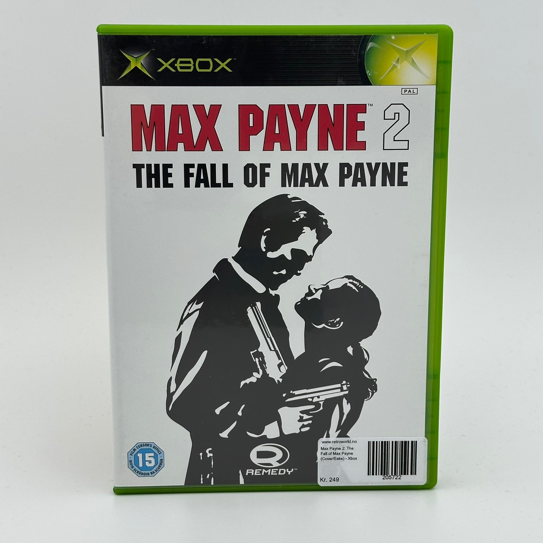 Max Payne 2: The Fall of Max Payne (Cover/Eske) - Xbox
