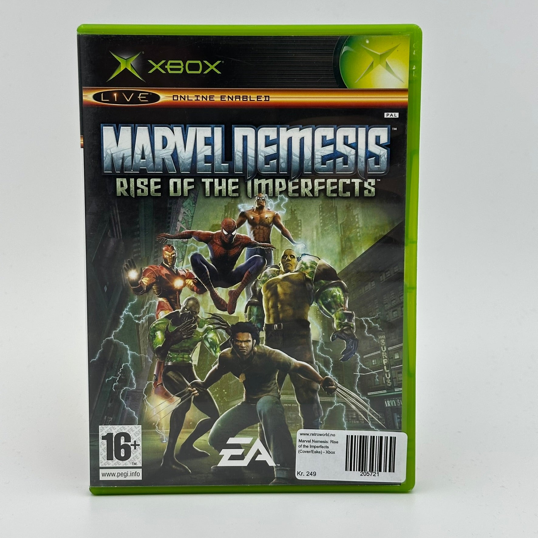 Marvel Nemesis: Rise of the Imperfects (Cover/Eske) - Xbox