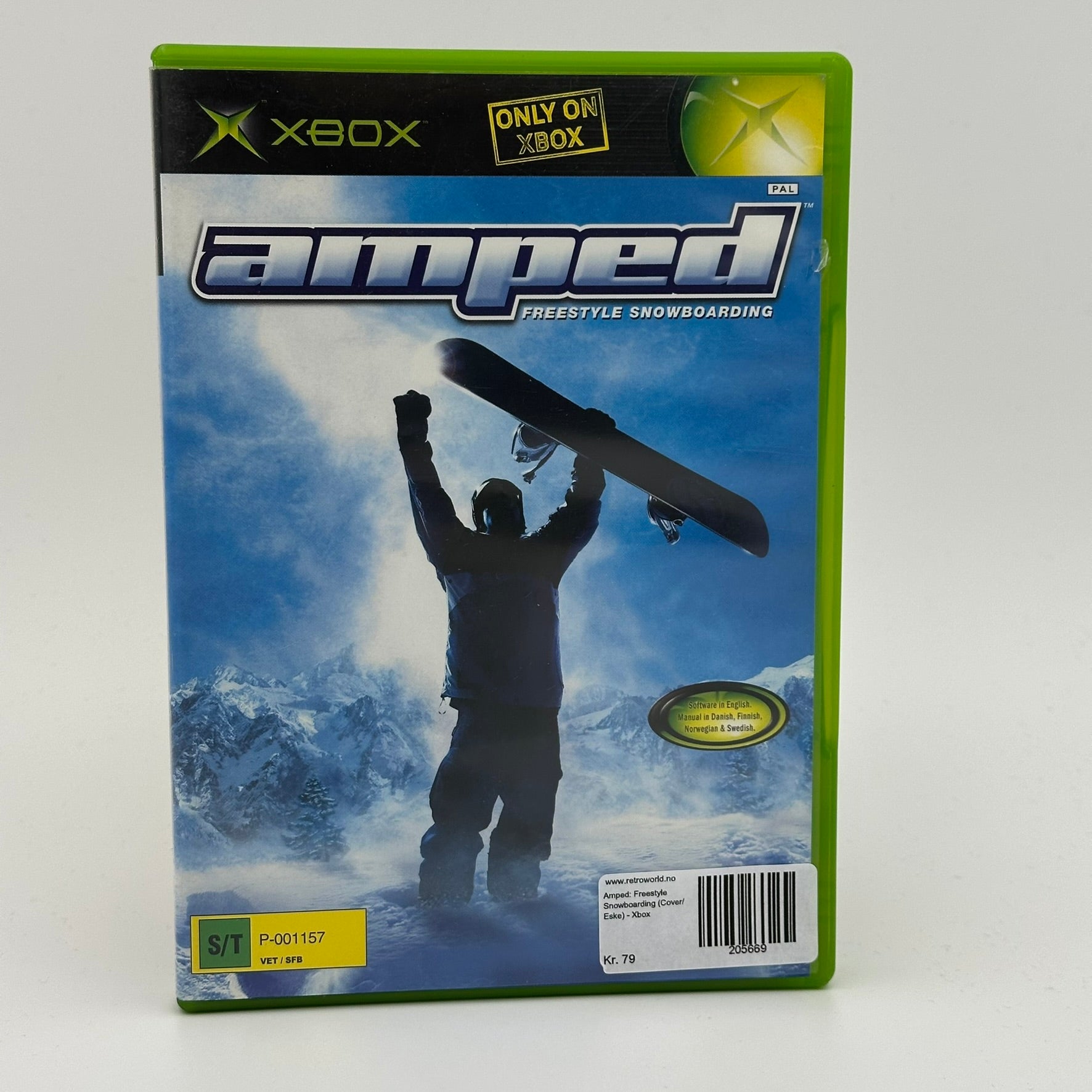 Amped: Freestyle Snowboarding (Cover/Eske) - Xbox