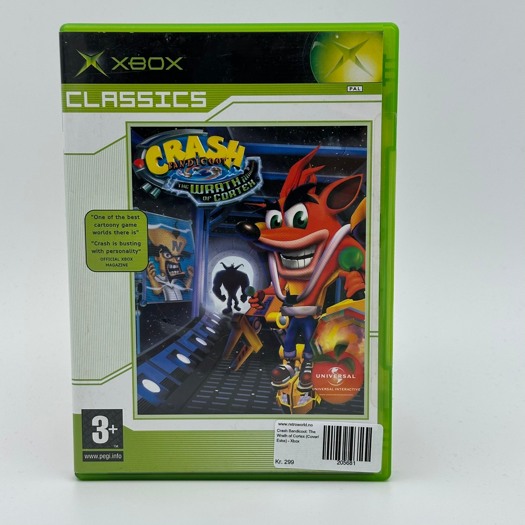 Crash Bandicoot: The Wrath of Cortex (Cover/Eske) - Xbox