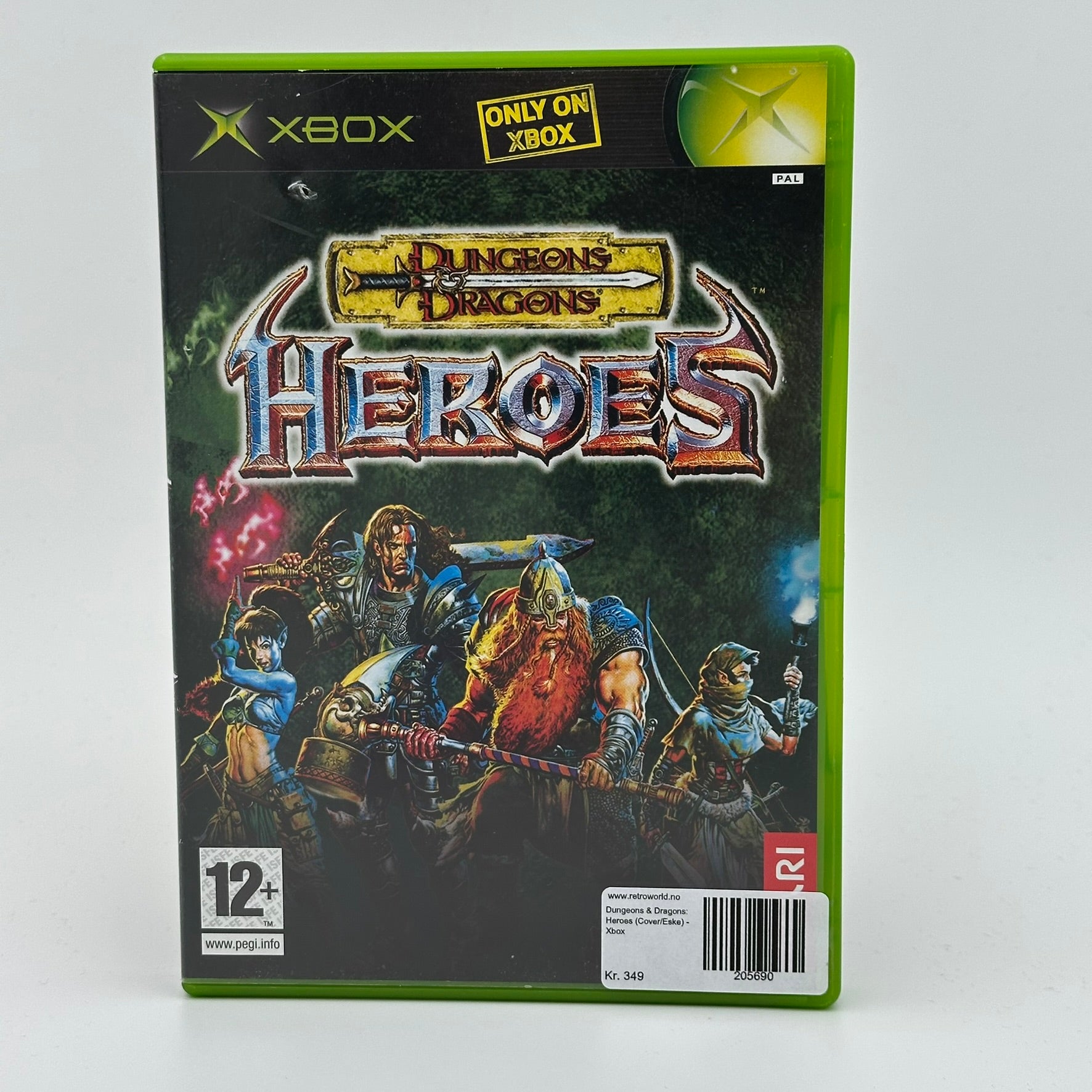 Dungeons & Dragons: Heroes (Cover/Eske) - Xbox