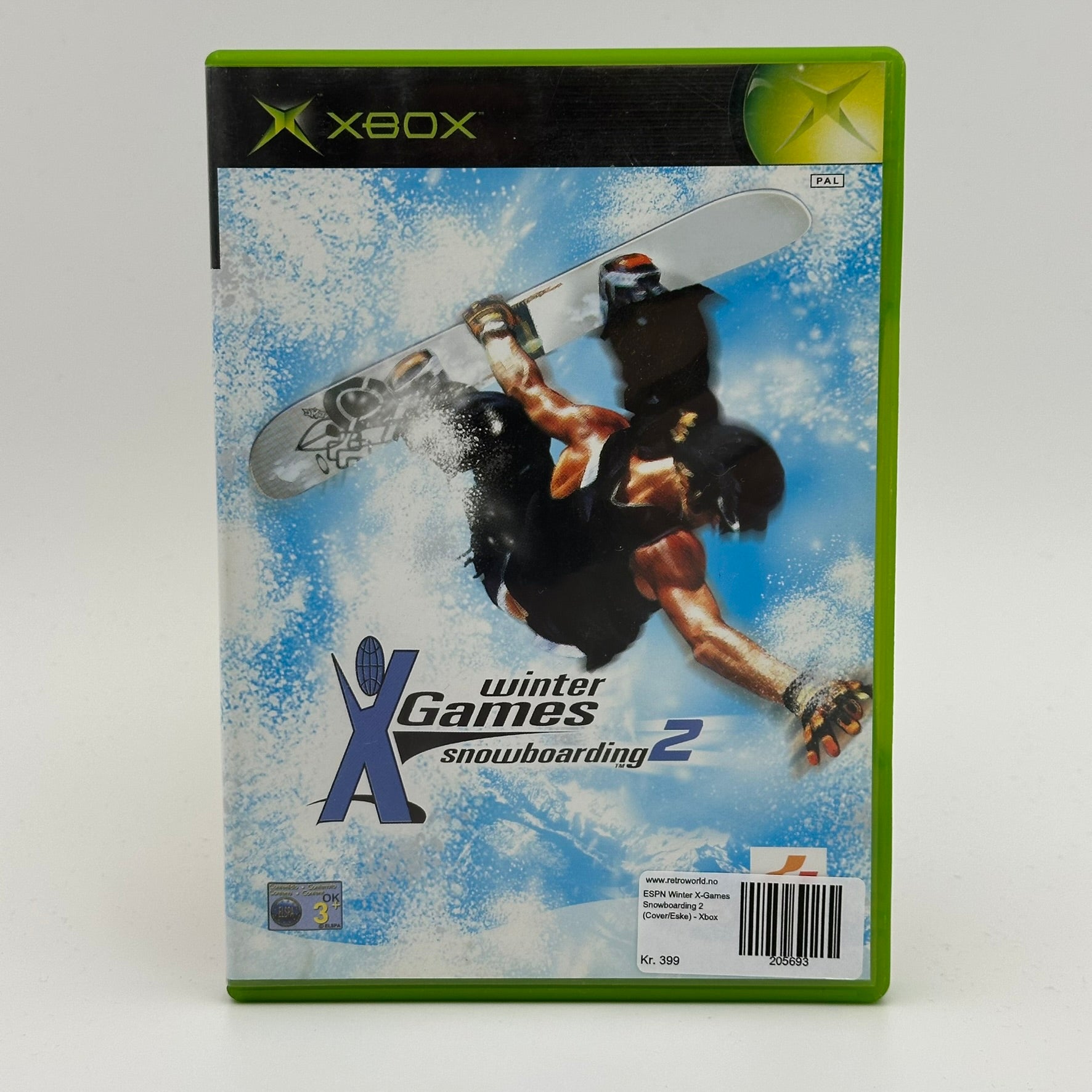 ESPN Winter X-Games Snowboarding 2 (Cover/Eske) - Xbox