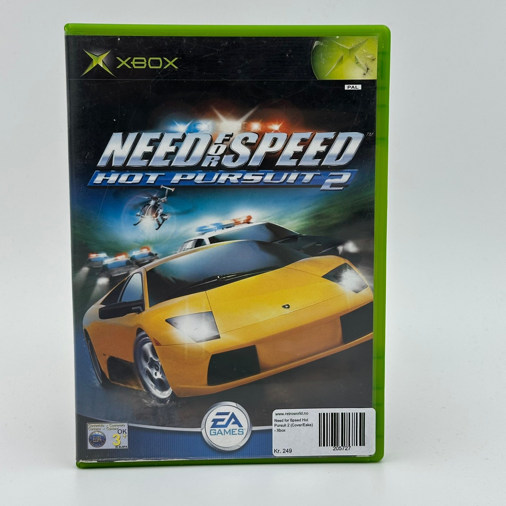 Need for Speed Hot Pursuit 2 (Cover/Eske) - Xbox