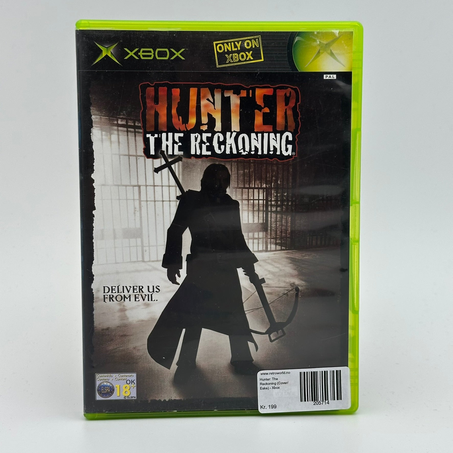 Hunter: The Reckoning (Cover/Eske) - Xbox