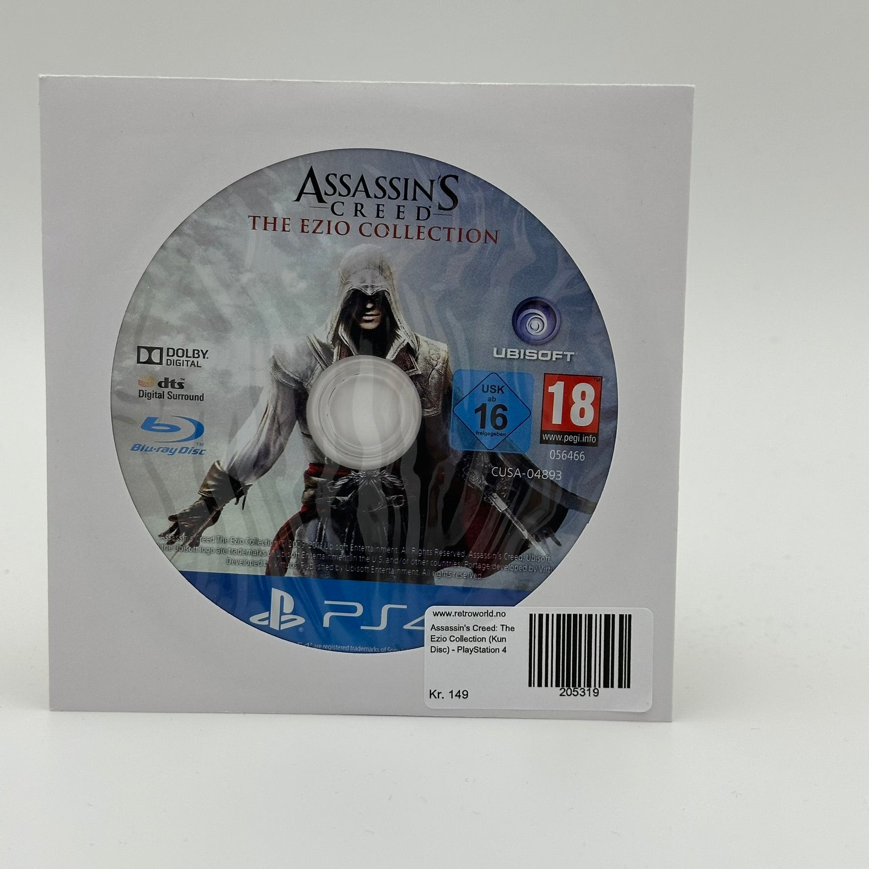 Assassin's Creed: The Ezio Collection (Kun Disc) - PlayStation 4