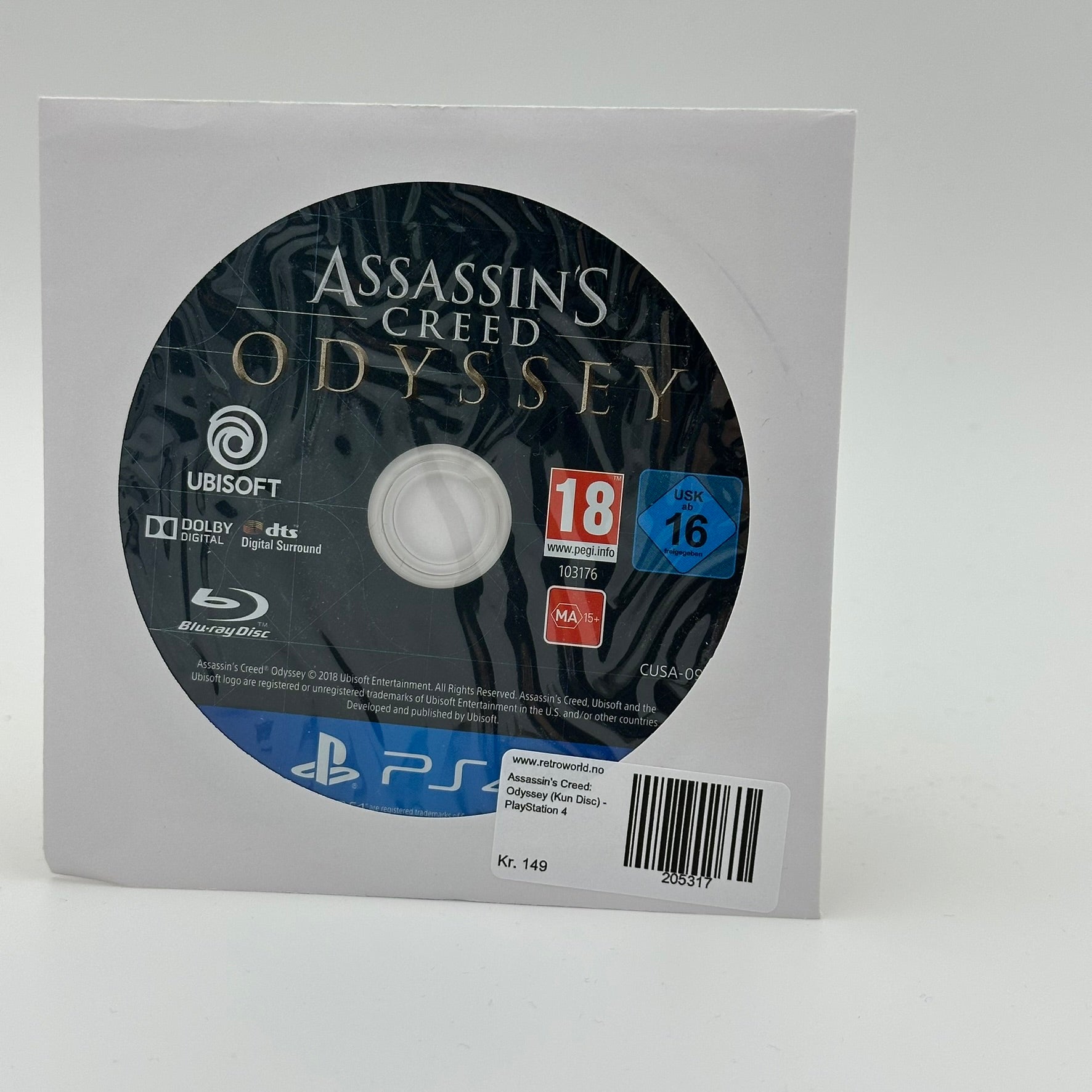 Assassin's Creed: Odyssey (Kun Disc) - PlayStation 4