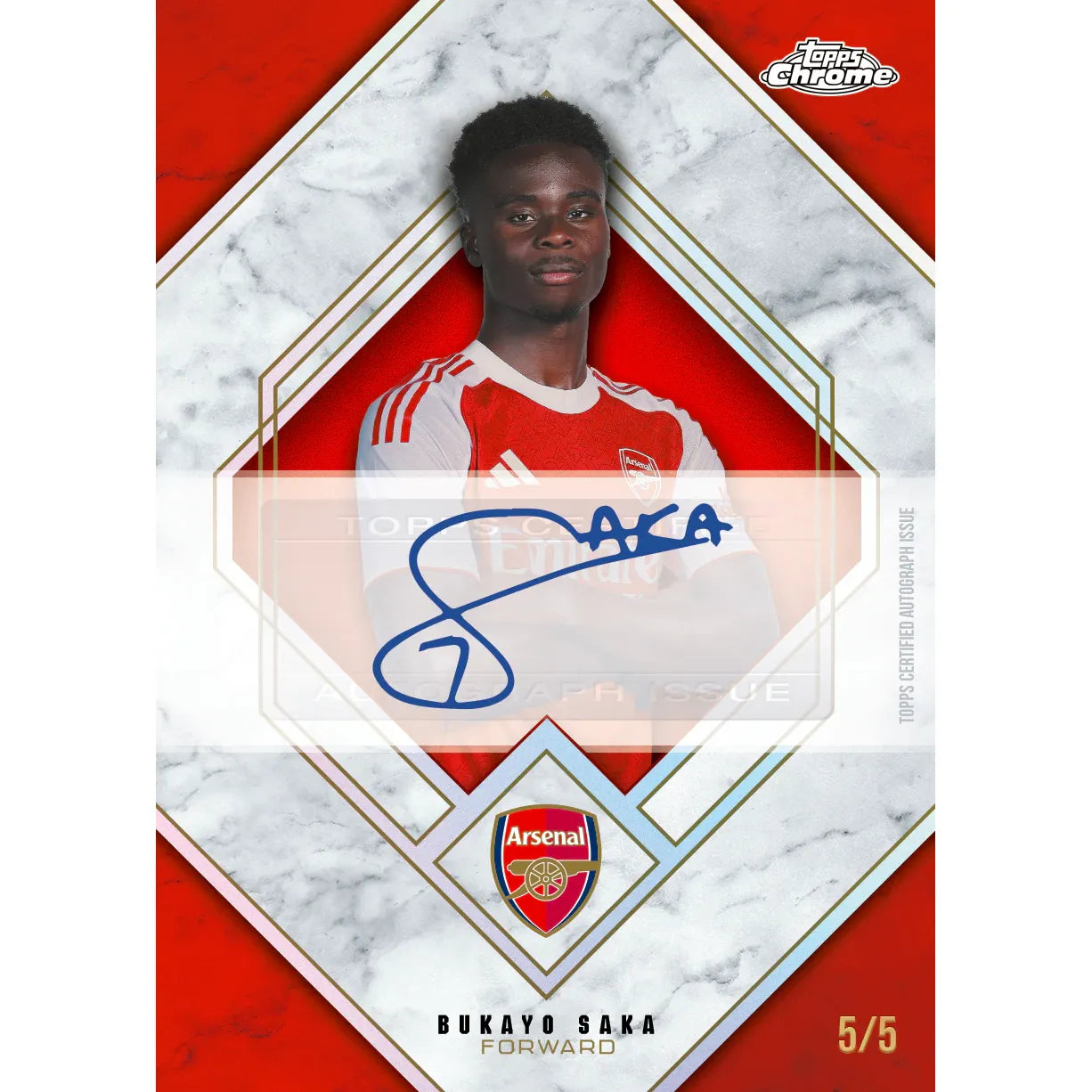 Topps Chrome Arsenal 2025/26 – Deck Boks