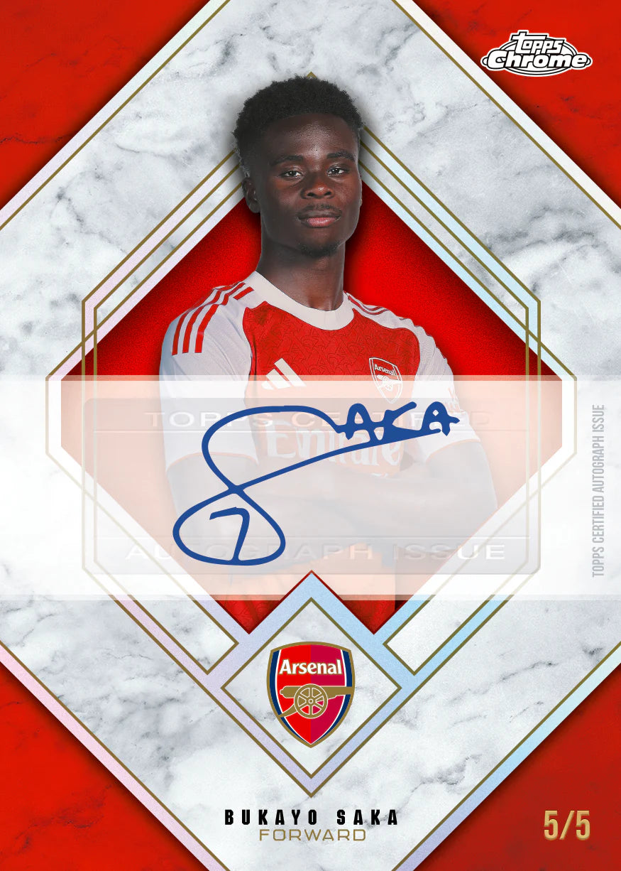 Topps Chrome Arsenal 2025/26 – Deck Boks