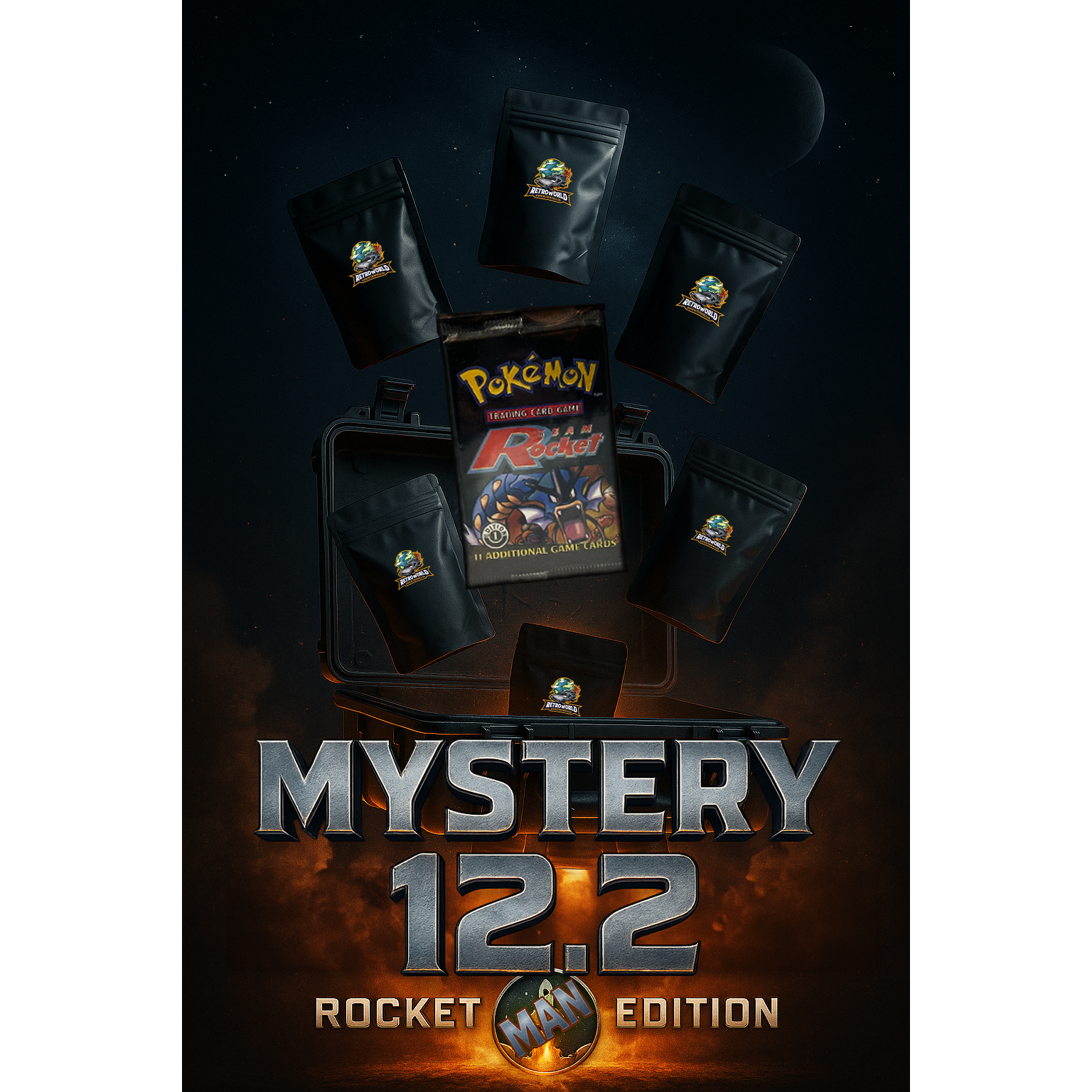 Pokemon - Retro World Mystery 12.2 Rocket Man Edition (50 spots) Live 23.09