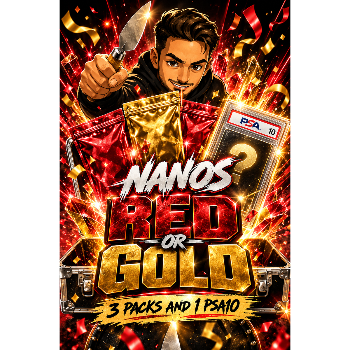 Pokemon - Nanos RED or GOLD - Mystery Event