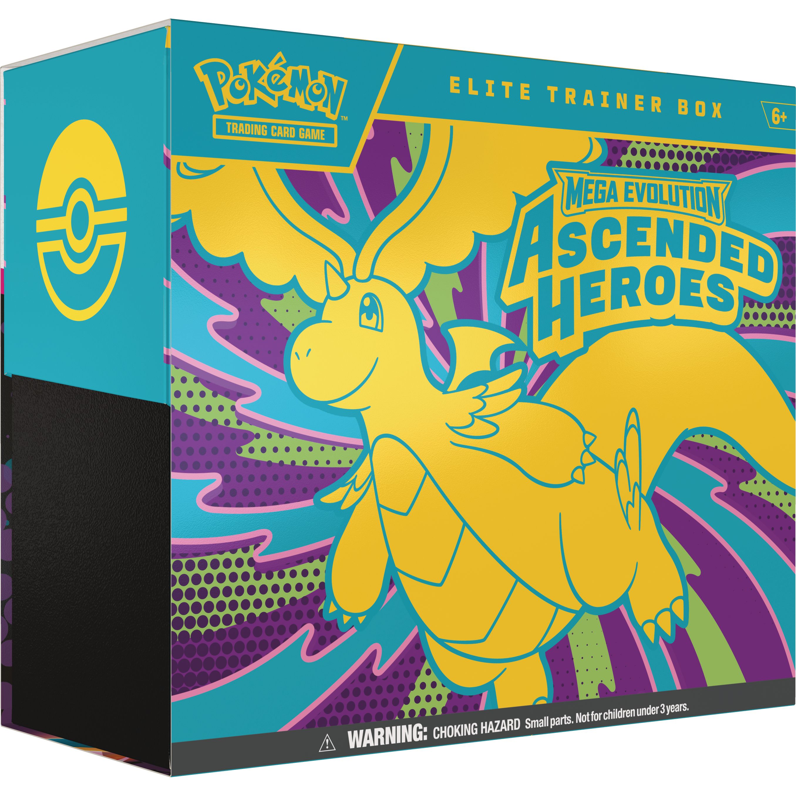 Pokemon - ME02.5 Mega Evolution Ascended Heroes - Elite Trainer Box (ETB) MAX 1 per kunde ÅPNES LIVE