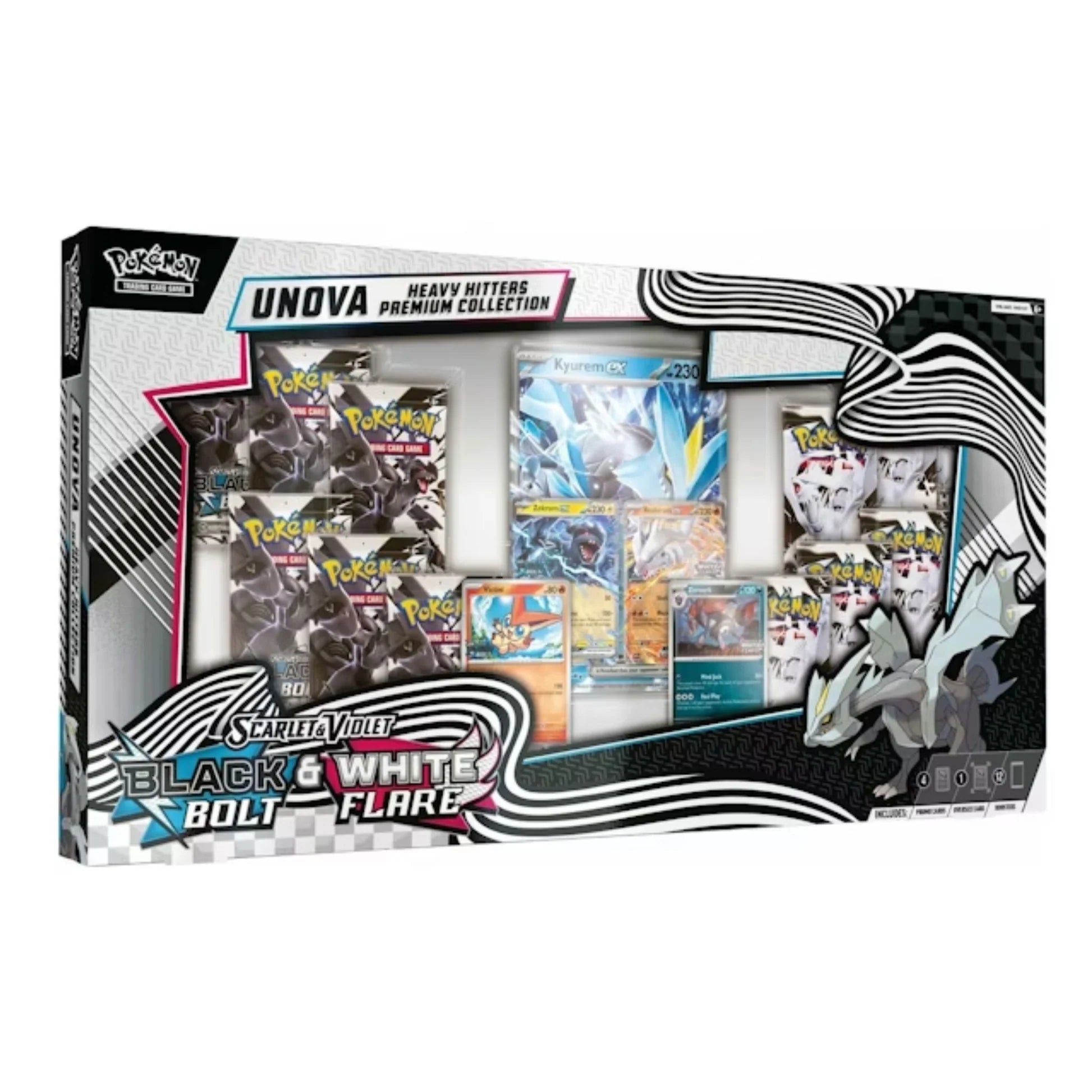 Pokémon - Black Bolt & White Flare Unova Heavy Hitters Premium Collection