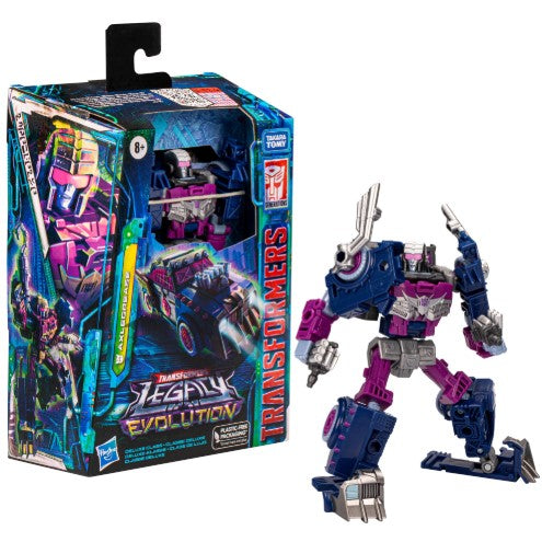 TRANSFORMERS LEGACY EVOLUTION DELUXE AXLEGREASE ACTON FIGURE