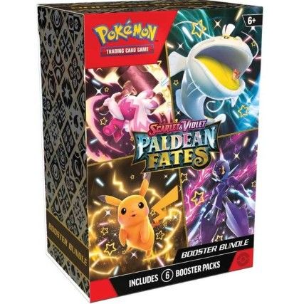 Pokemon - Paldean Fates - Booster Bundle (6 Booster Packs)