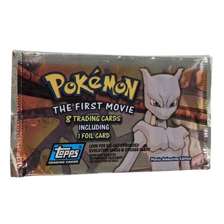 Pokemon - Topps The First Movie - Booster Pack (Fra 2000) Box Fresh