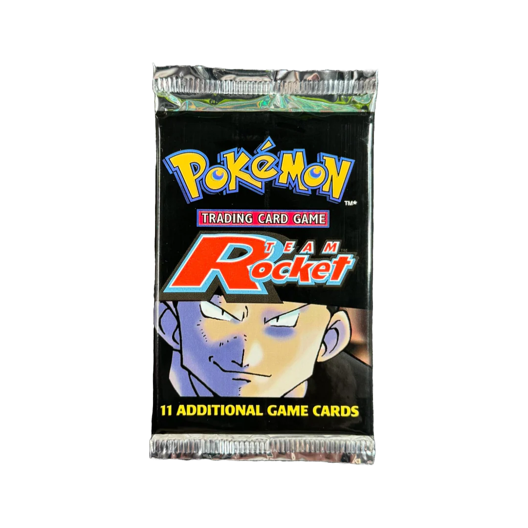 Pokemon - Team Rocket Unlimited - Tamper Sealed Booster Pack (Giovanni art)
