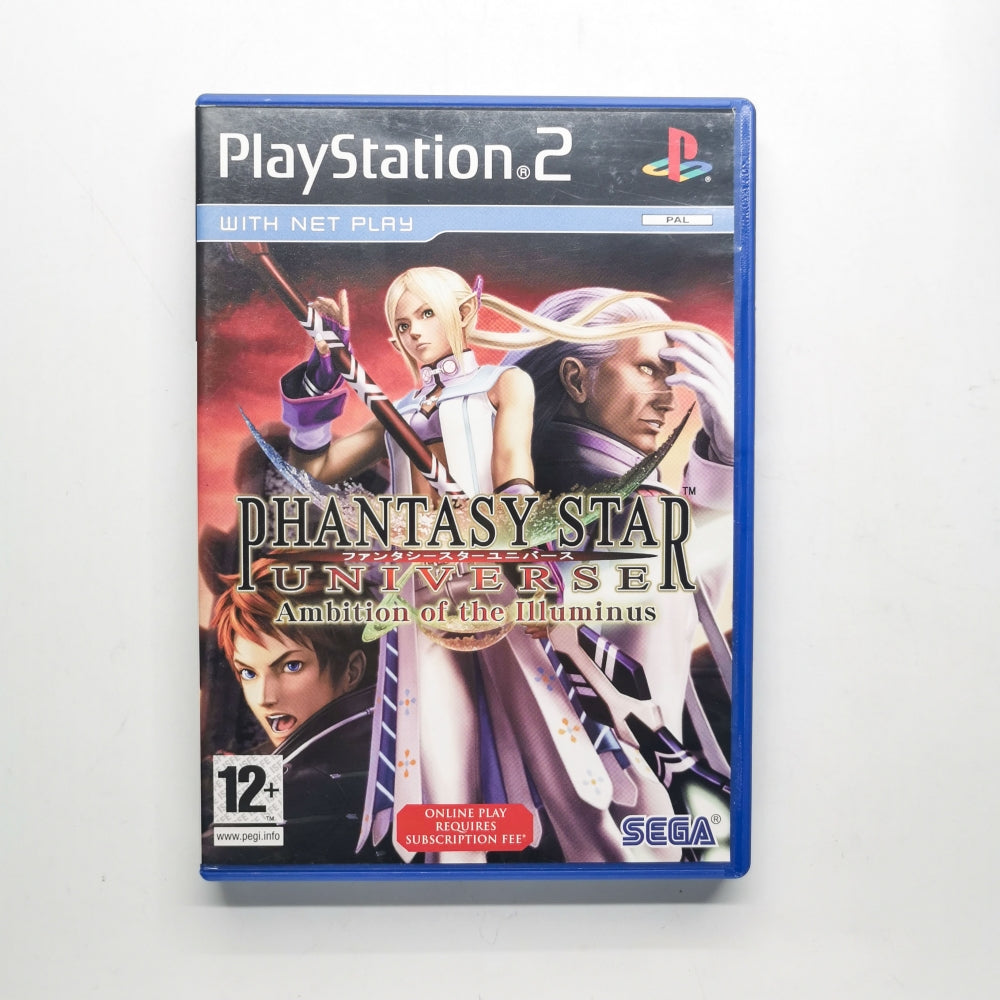 Phantasy Star Universe: Ambition of the Illuminus - Playstation 2 (PS2)