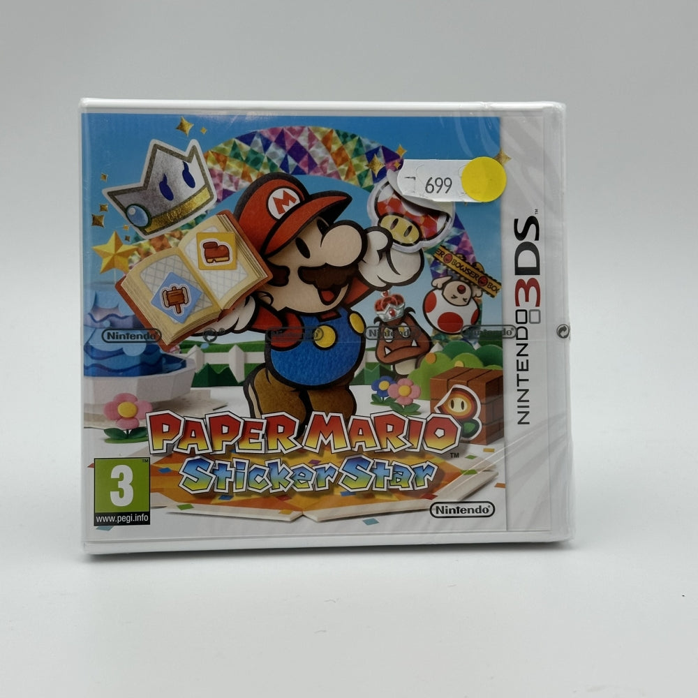 Paper Mario Sticker Star (Nytt spill i plast) - Nintendo 3ds