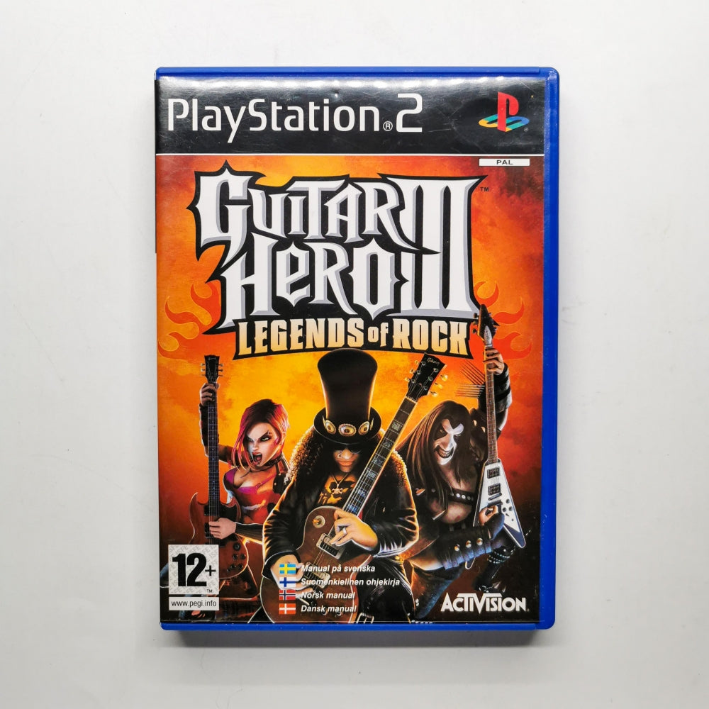 Guitar Hero III: Legends of Rock - Playstation 2 (PS2)