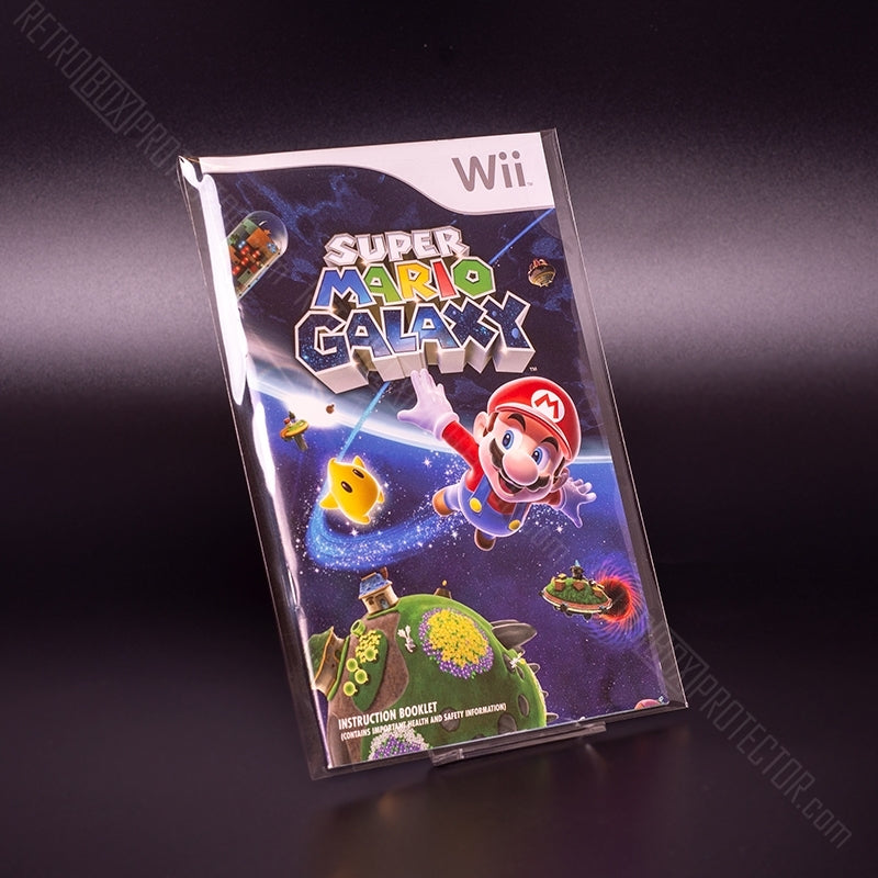 Sleeves til Wii/Wii U Manual (50stk/pakke)