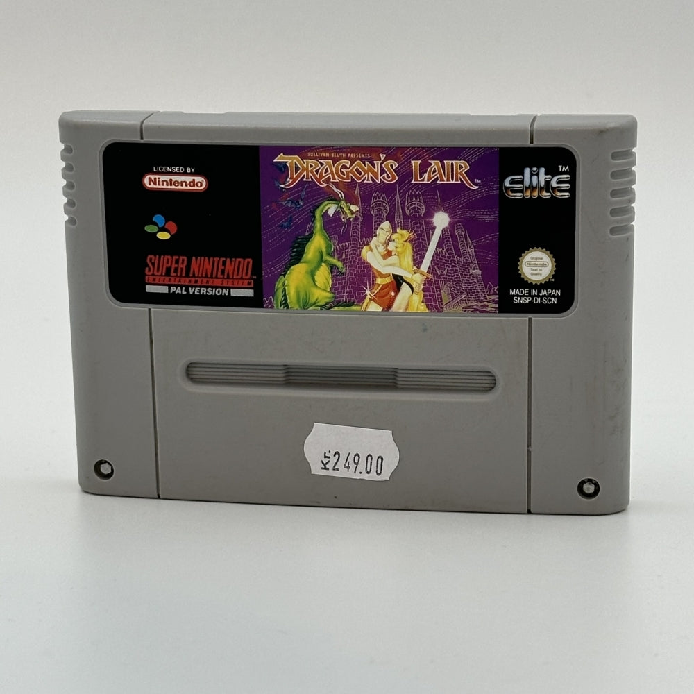 Dragon's Lair Cart (PAL/SCN) til Super Nintendo (SNES)